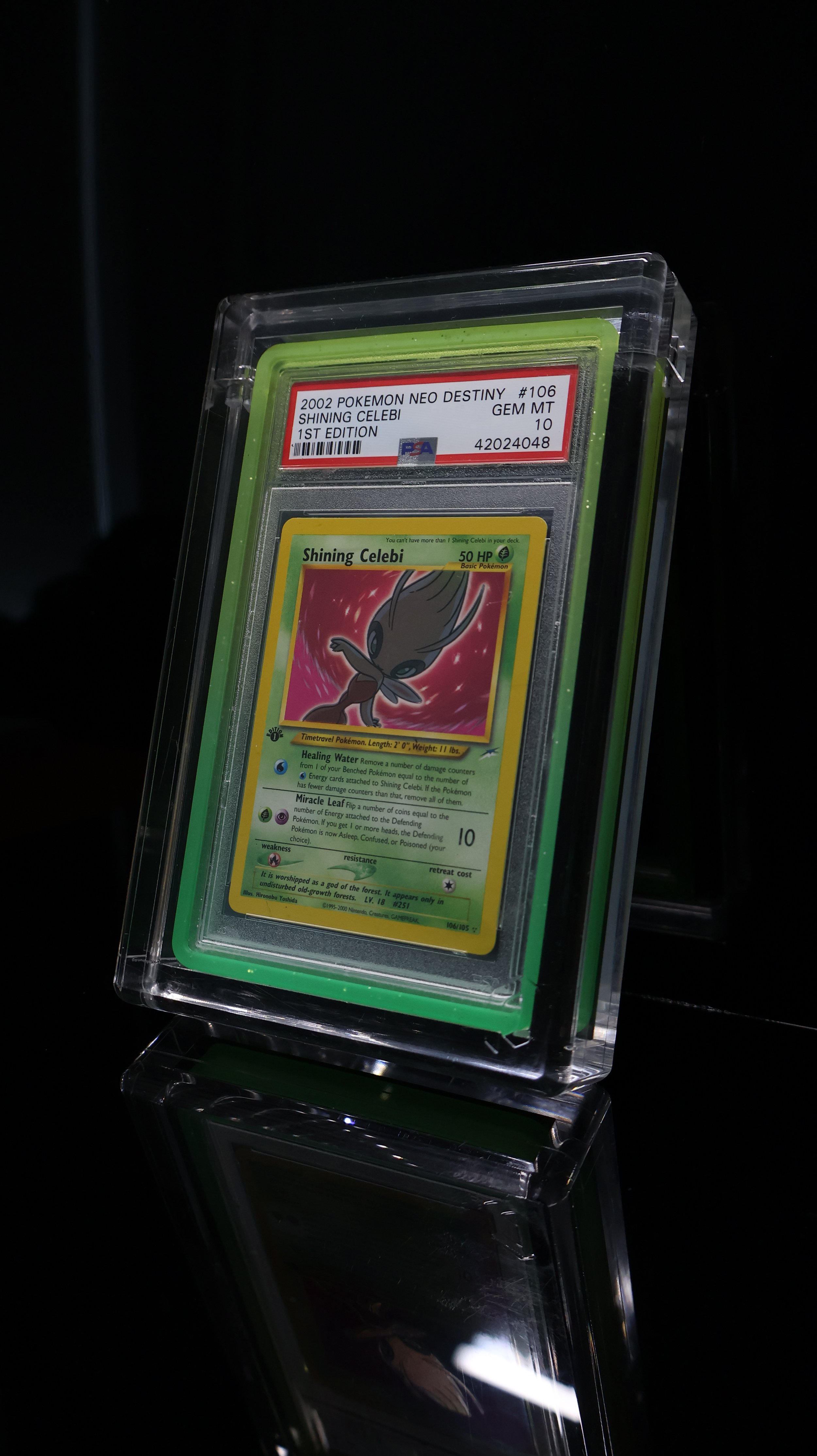 Neo Destiny #106 Shining Celebi 1st Edition Psa 10