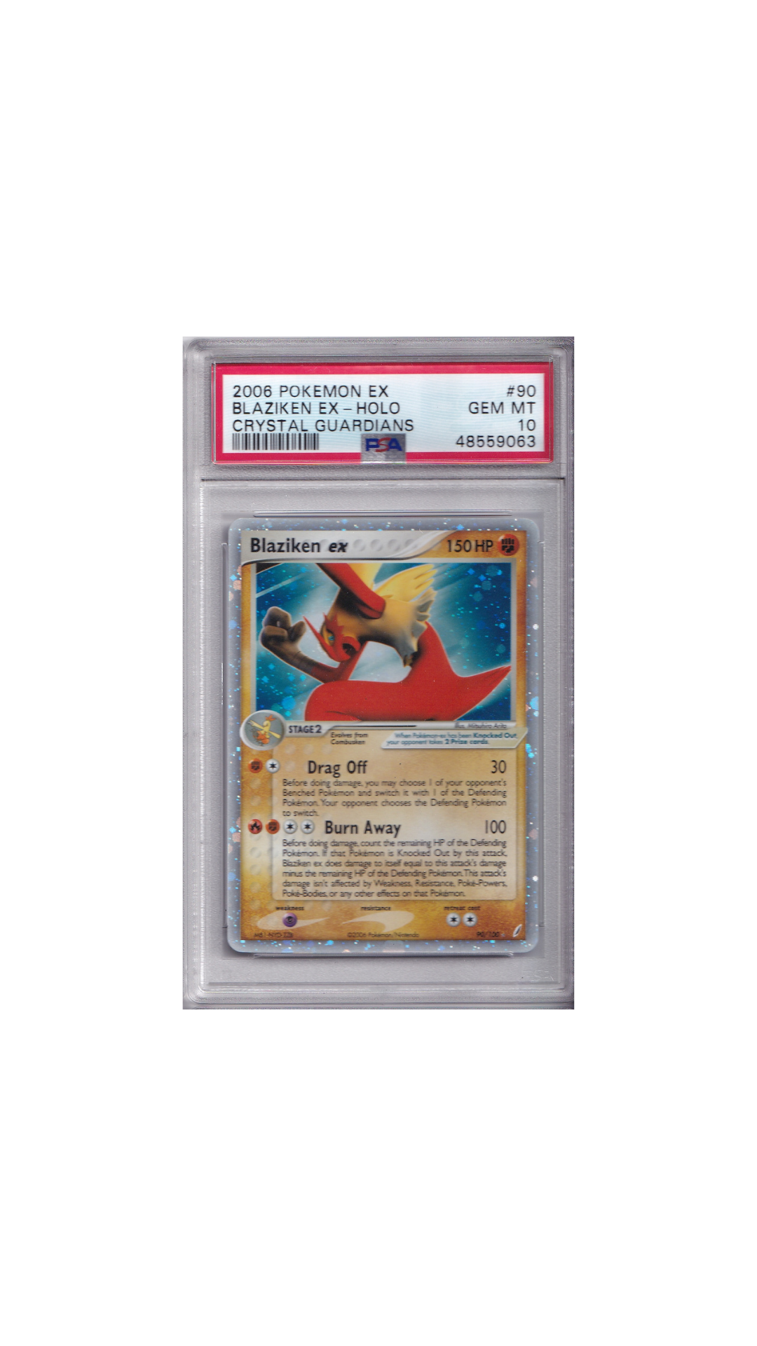 Crystal Guardians #90 Blaziken PSA 10