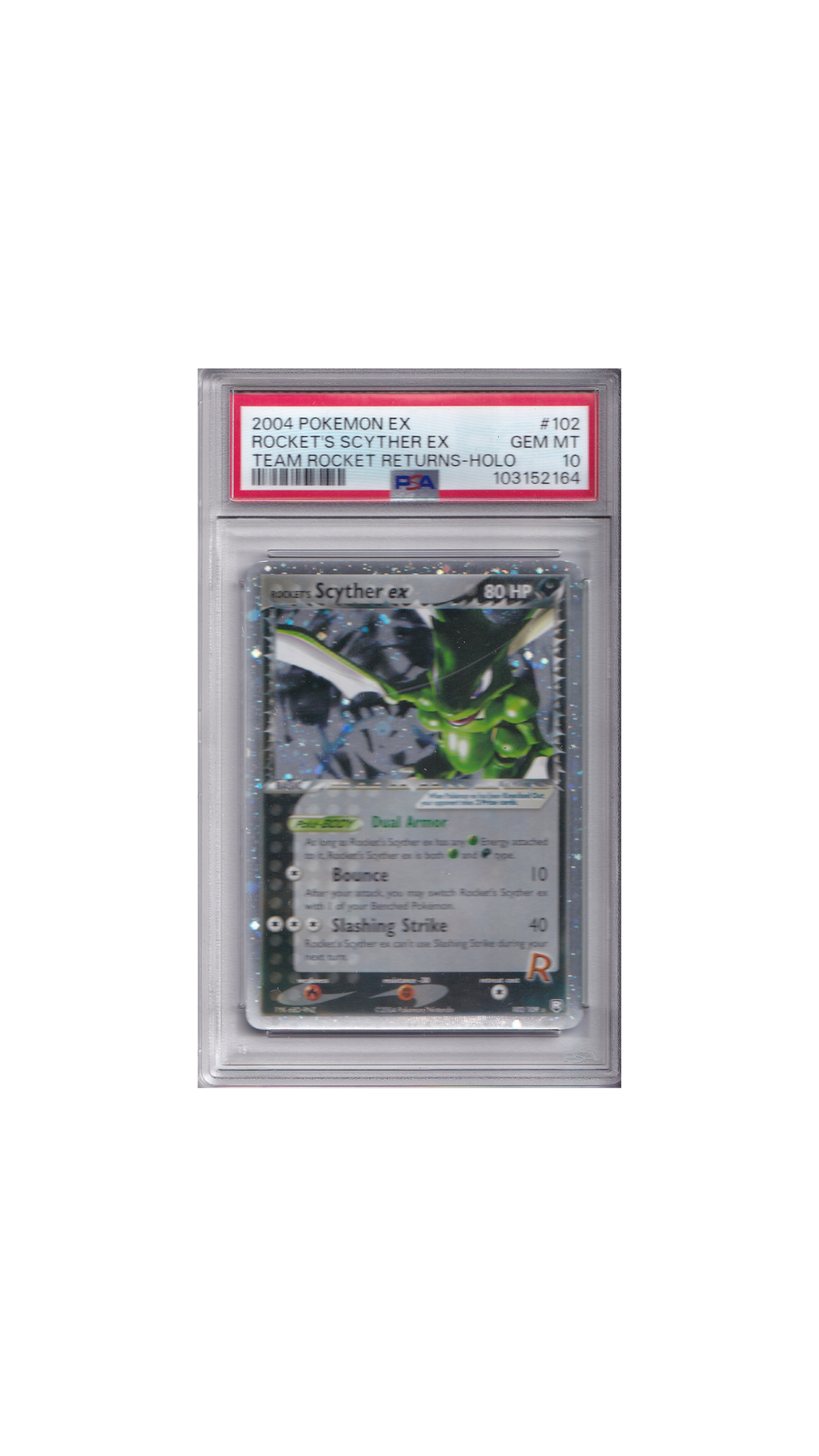 Team Rocket Returns #102 Rocket's Scyther PSA 10