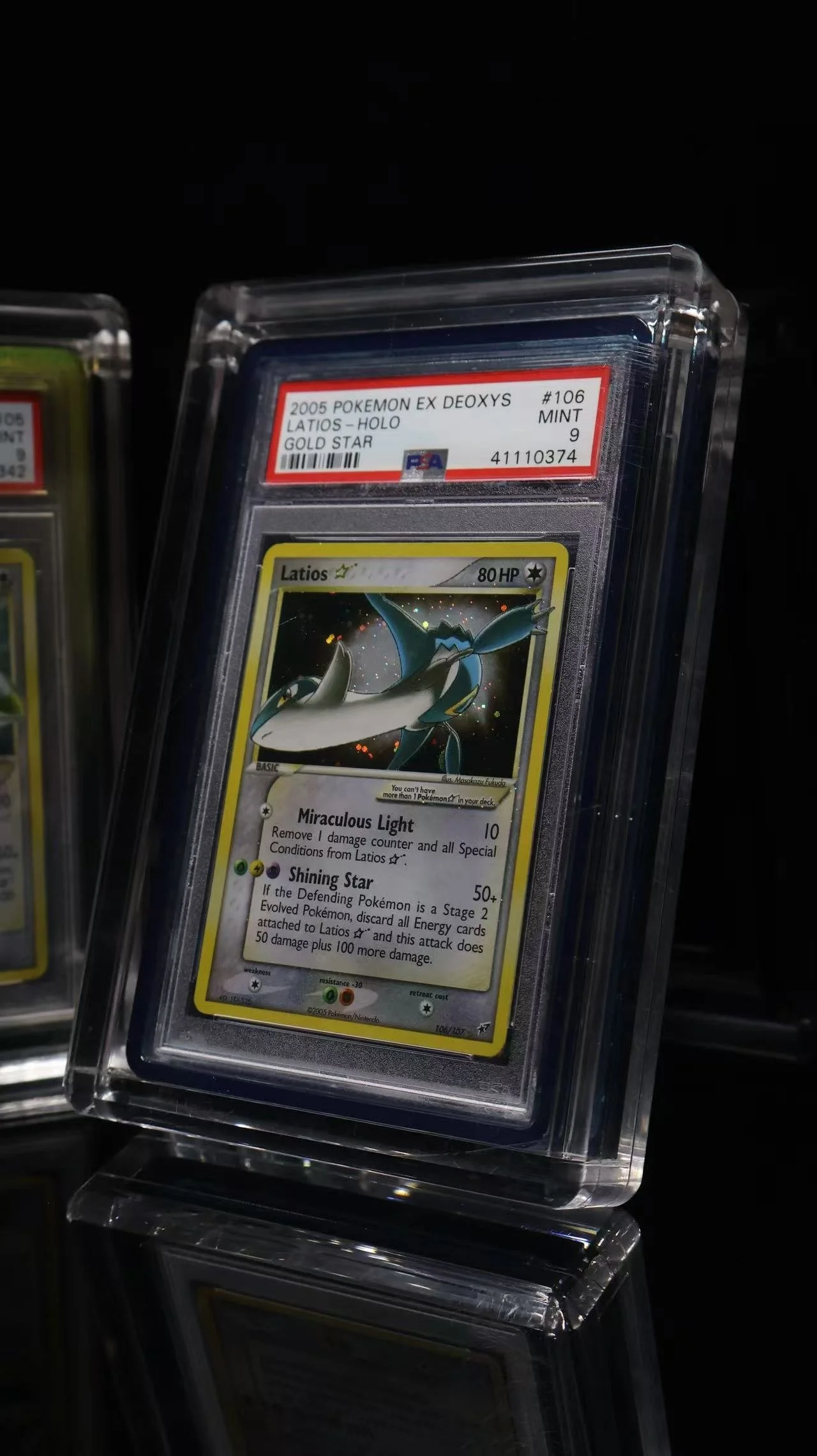 Ex Deoxys #106 Latios-Holo PSA 10