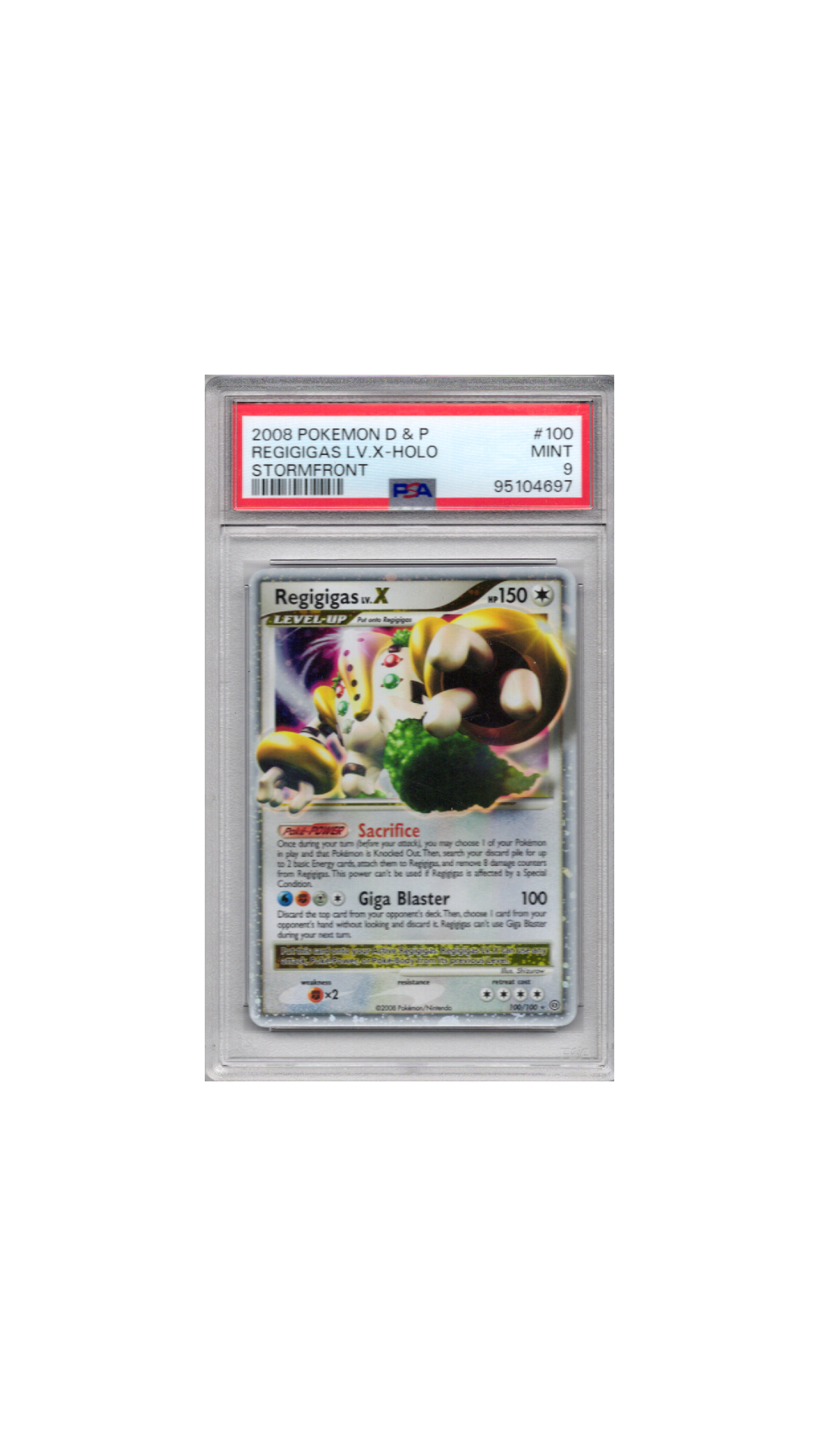Stormfront Regigigas LV.X PSA 9