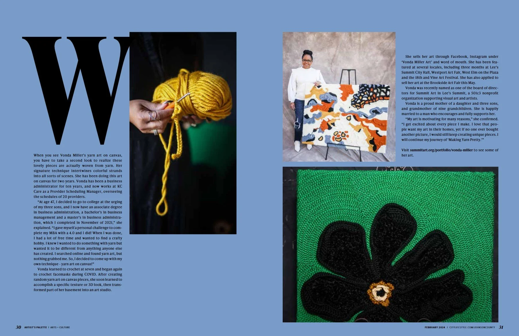 Article in the Lee's Summit Life style Magazine