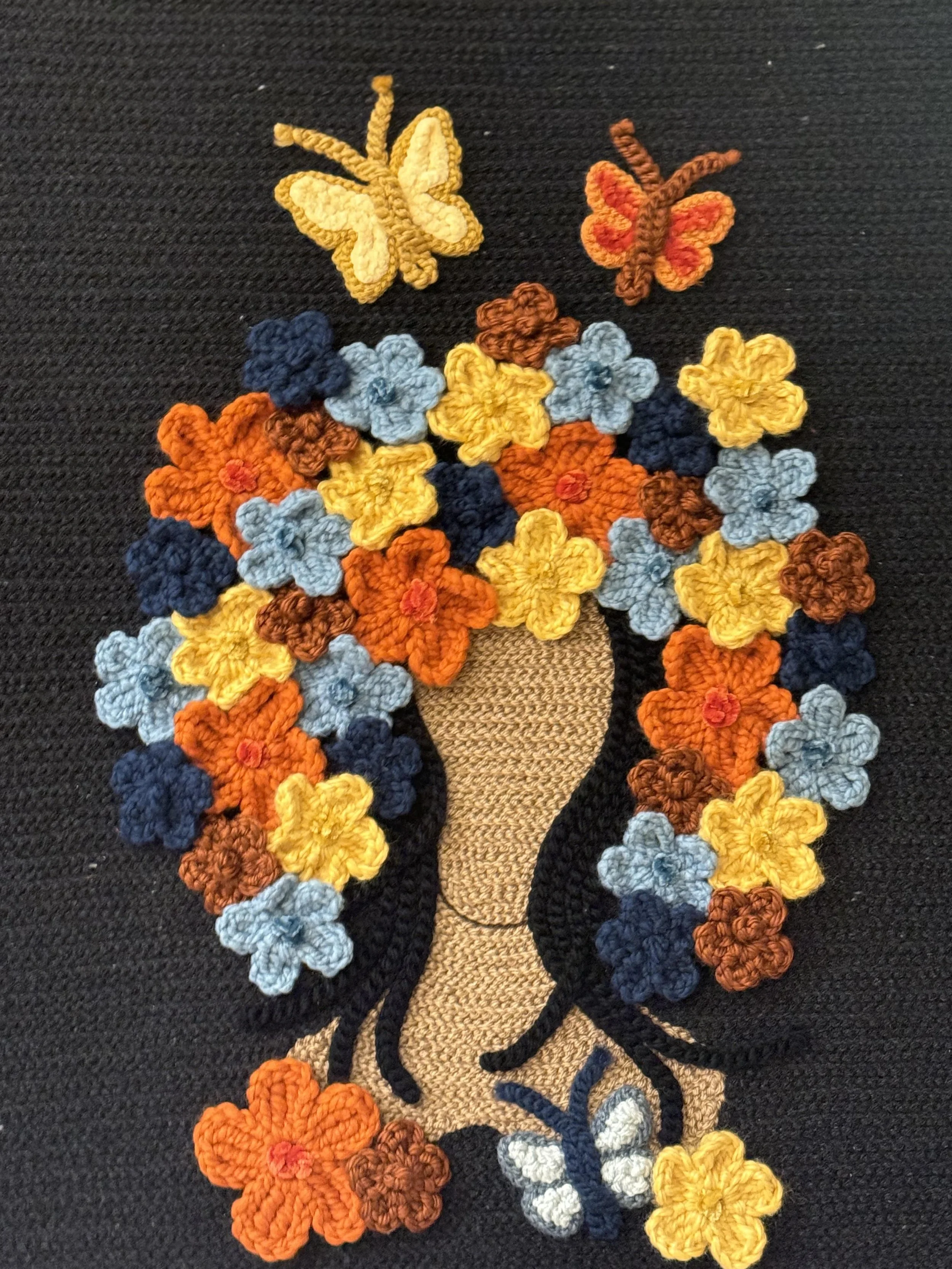 Autumn Flowers 23x26