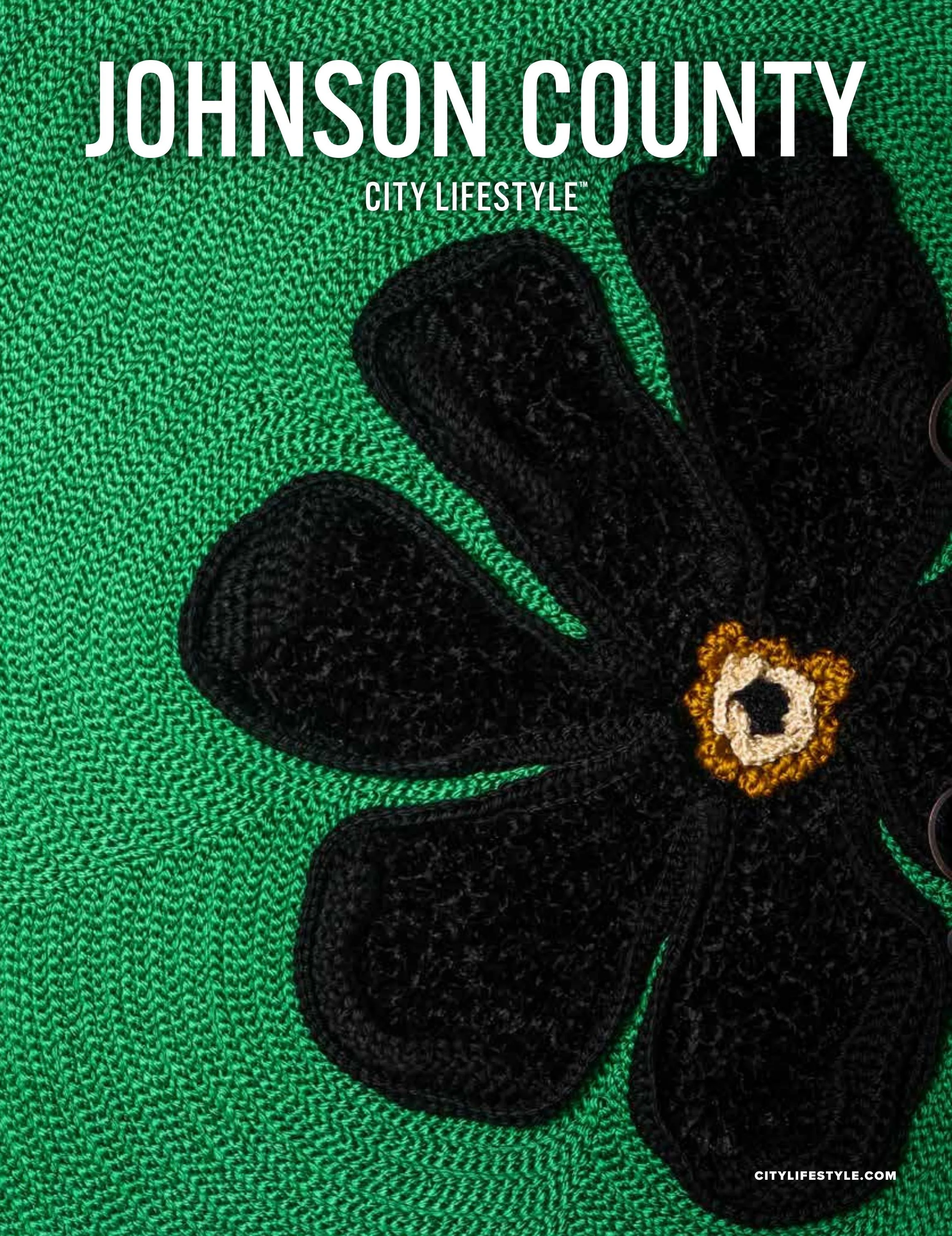 Vonda Miller Art made it on the COVER! of Johnson County Lifestyle magazine