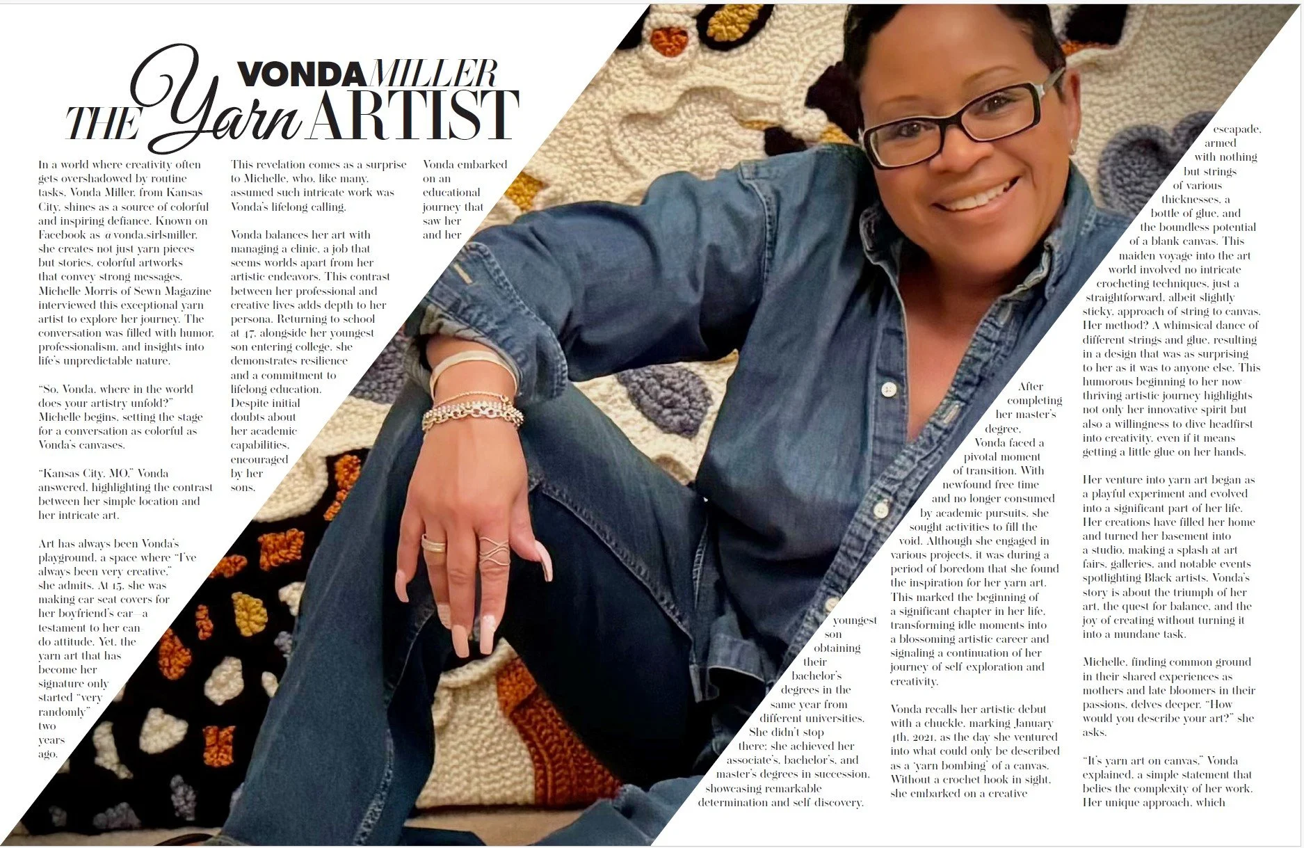 Article in the SEWN Magazine