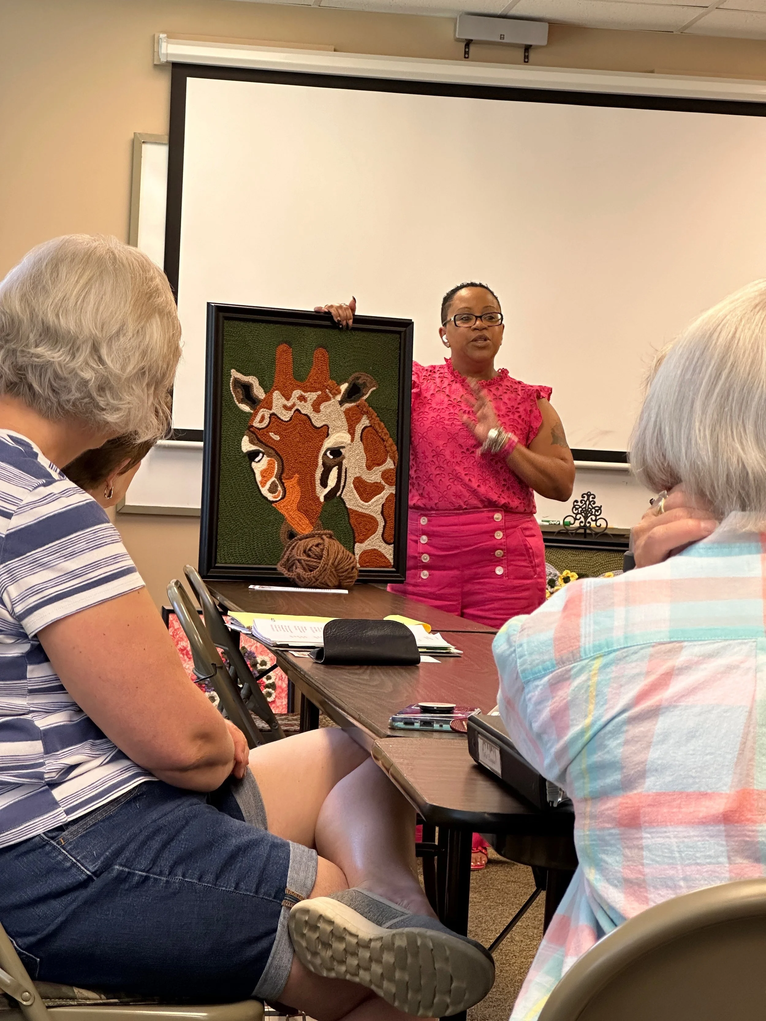 Guest Speaker at Town and Country Art League - June 2023