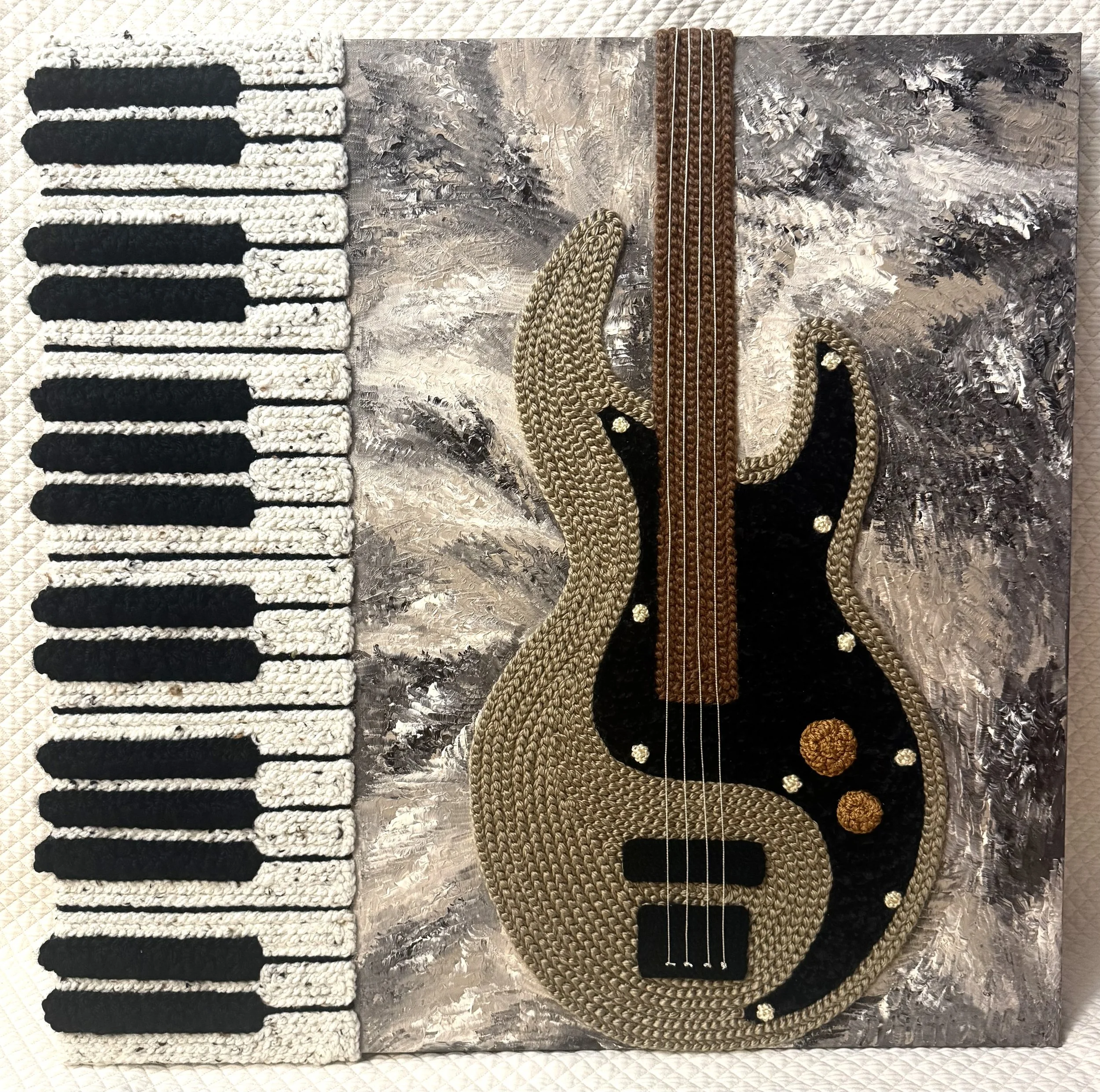 Rhythm and Keys 30x30