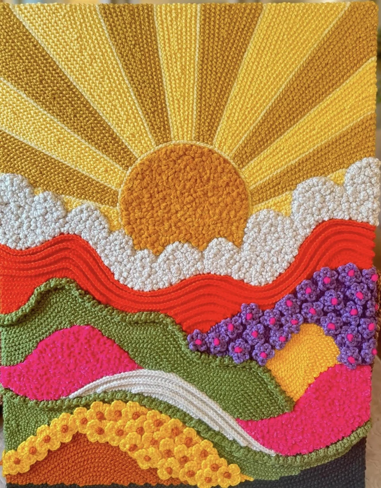Blooming Sunrise - 36x48