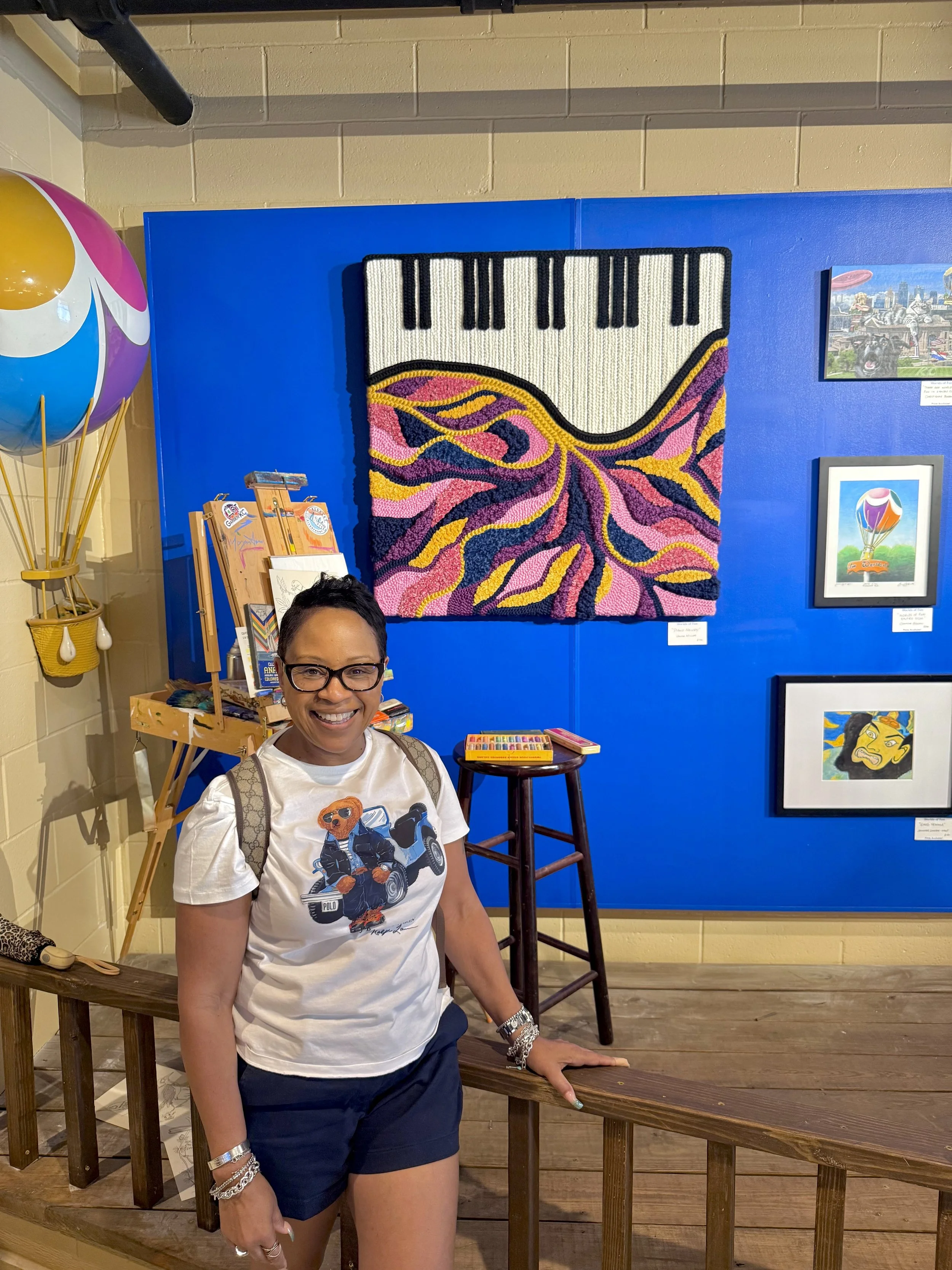 KC Nights Art Gallery at Worlds of Fun - July 2025