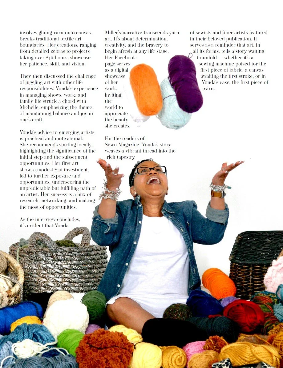 Article in the SEWN Magazine