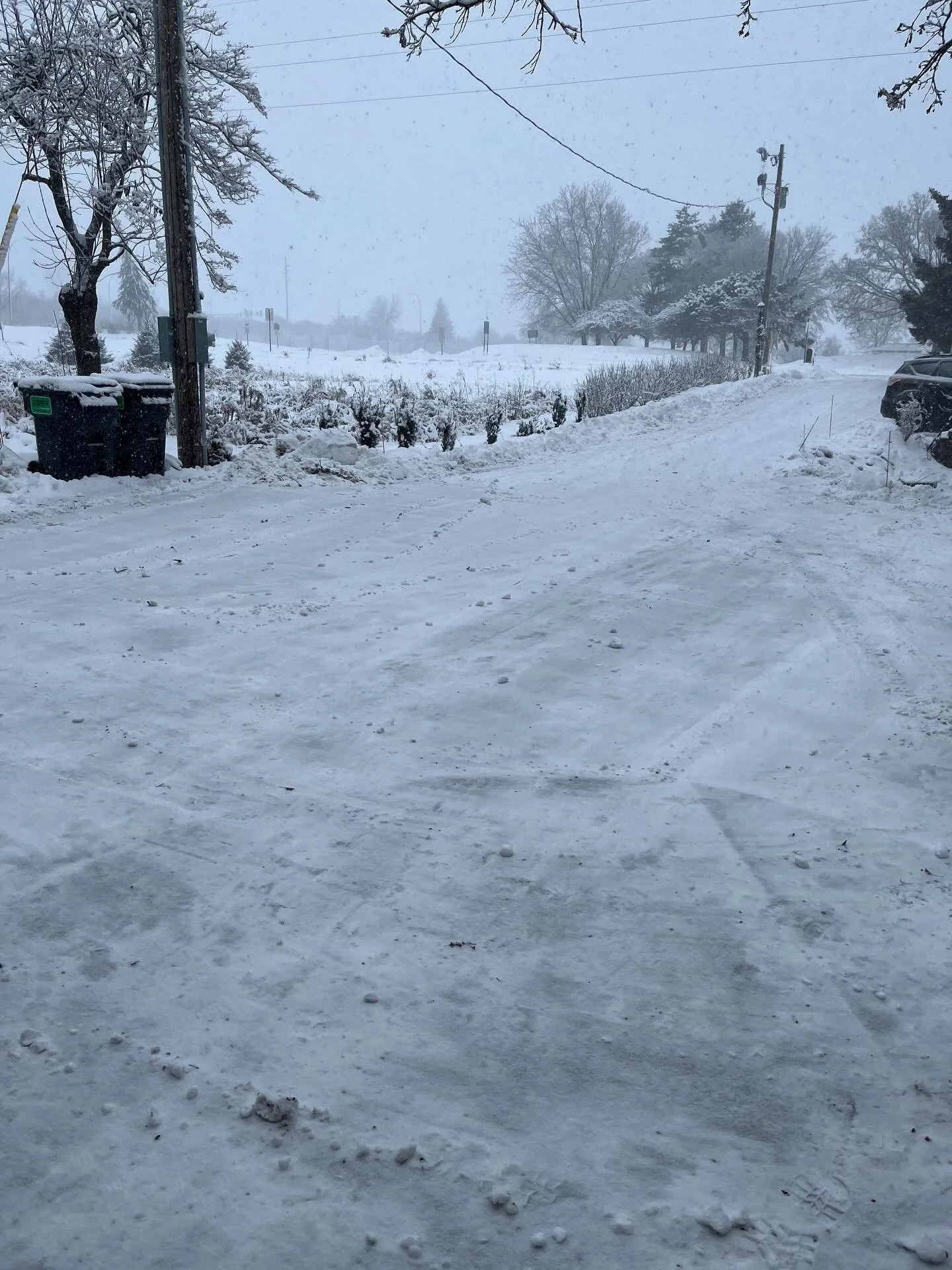 Nice look at a snow removal job!!!!