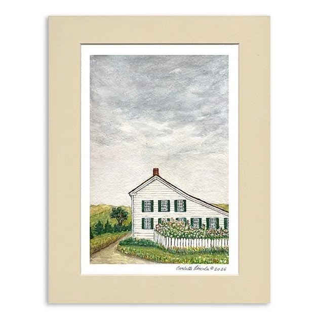 123. Johnston House in spring, Half Moon Bay