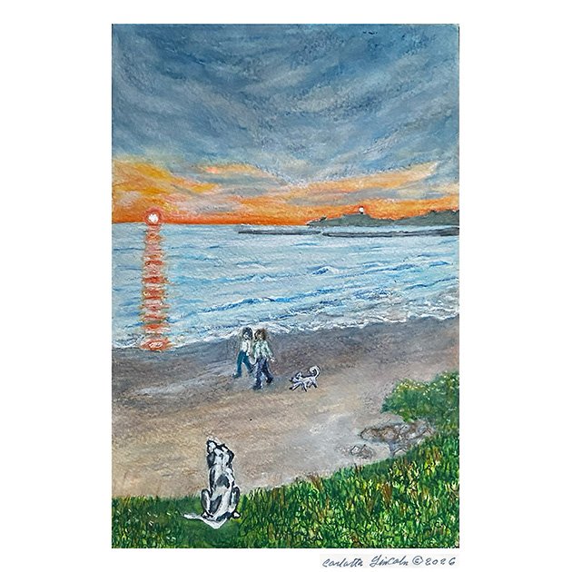 107. Sunset, Half Moon Bay