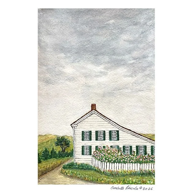 123. Johnston House in spring, Half Moon Bay