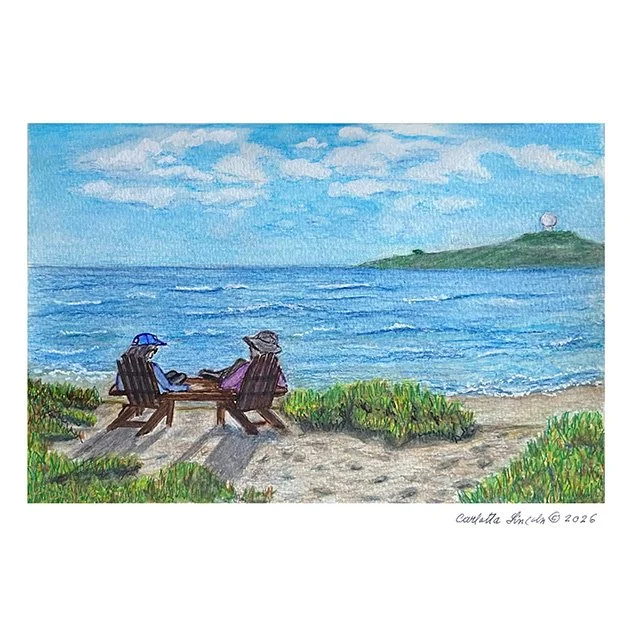 124. Two Chairs, Half Moon Bay