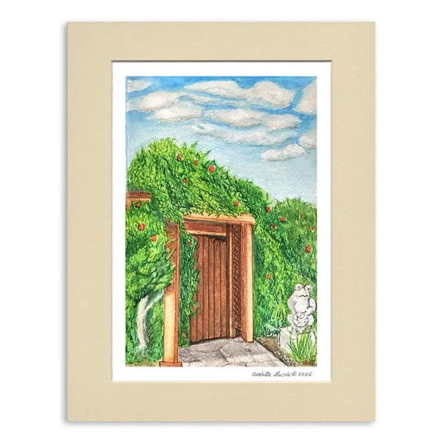 129. Garden Door, Half Moon Bay