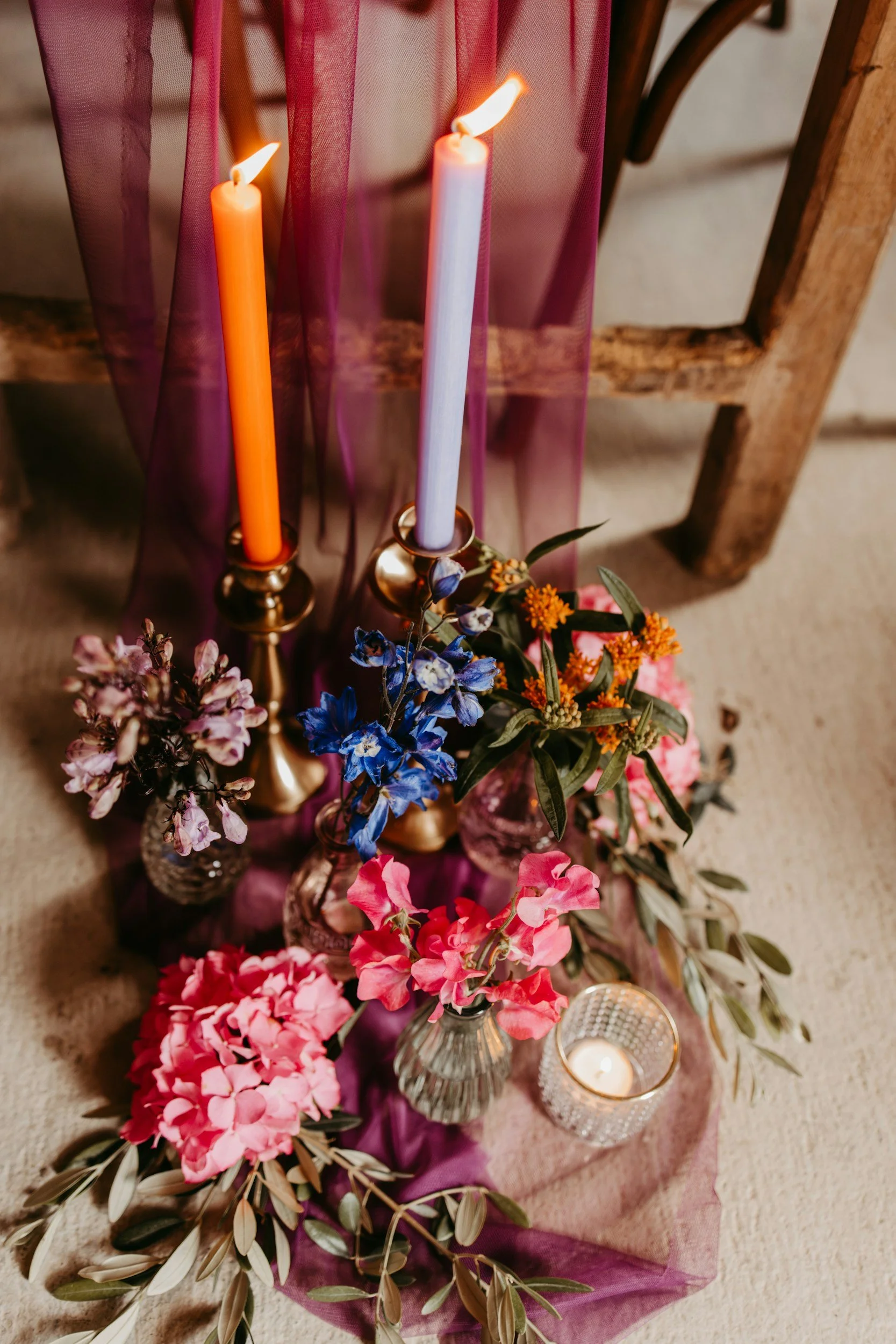 wedding planning Omaha candles