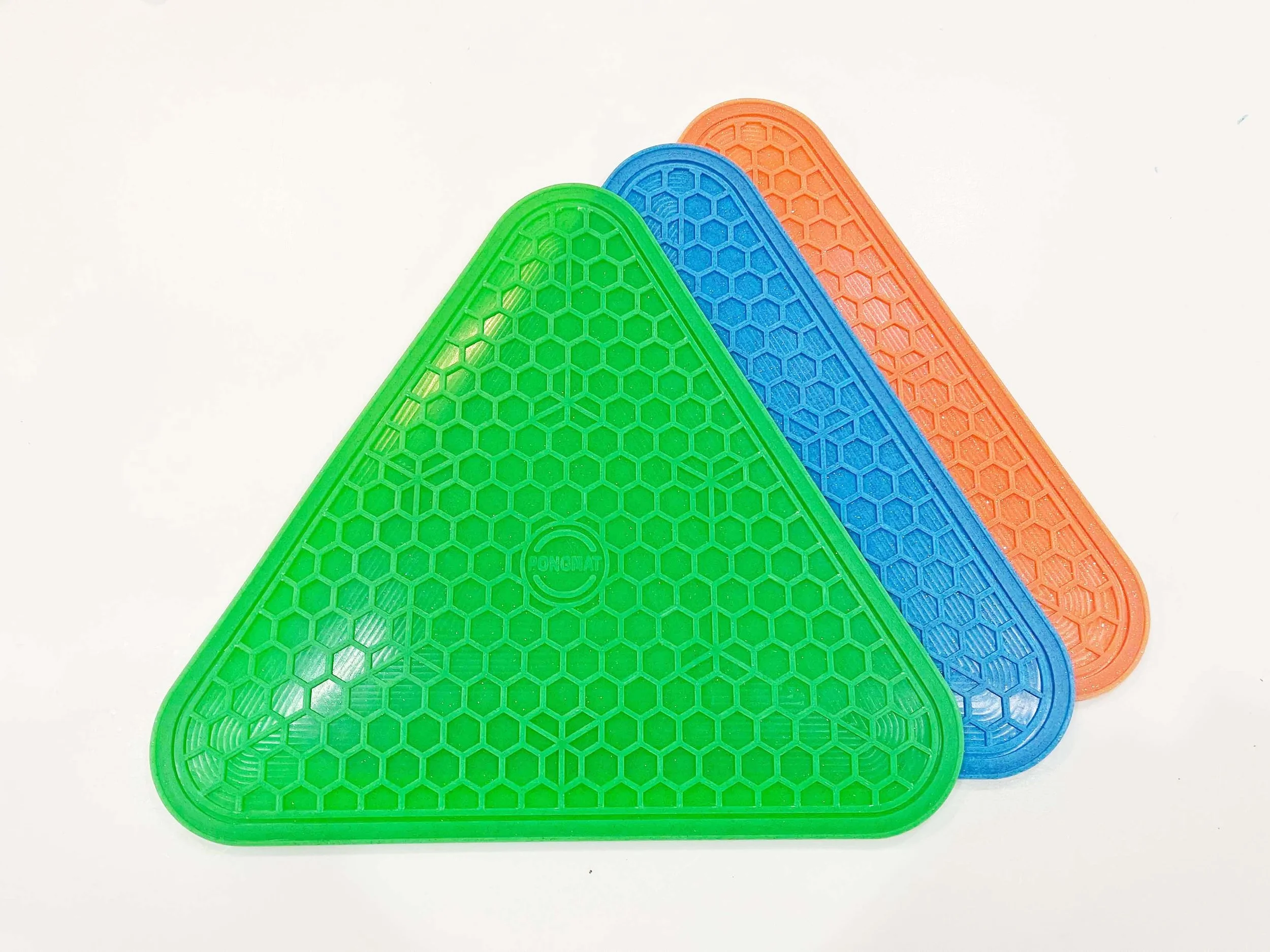 Pongmat with Hexagon Pattern