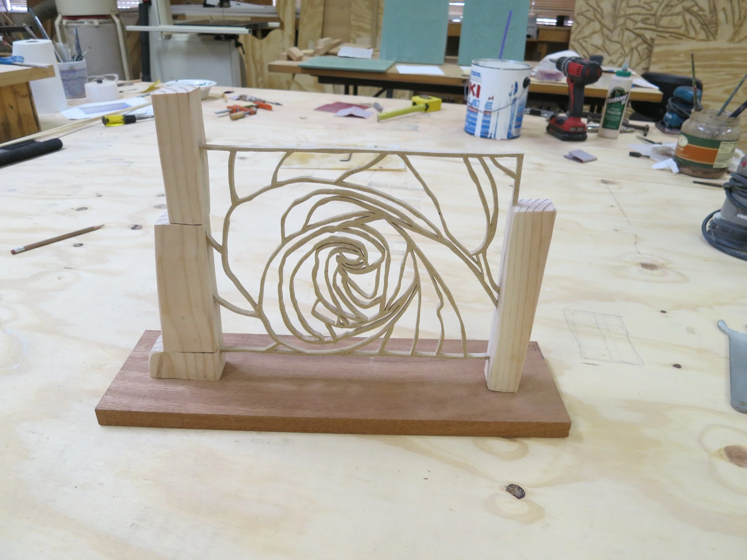 Primal Rose
carved wood
12 x 9 x 1.25 inches on 14 x 8 x 3/4 wood base
