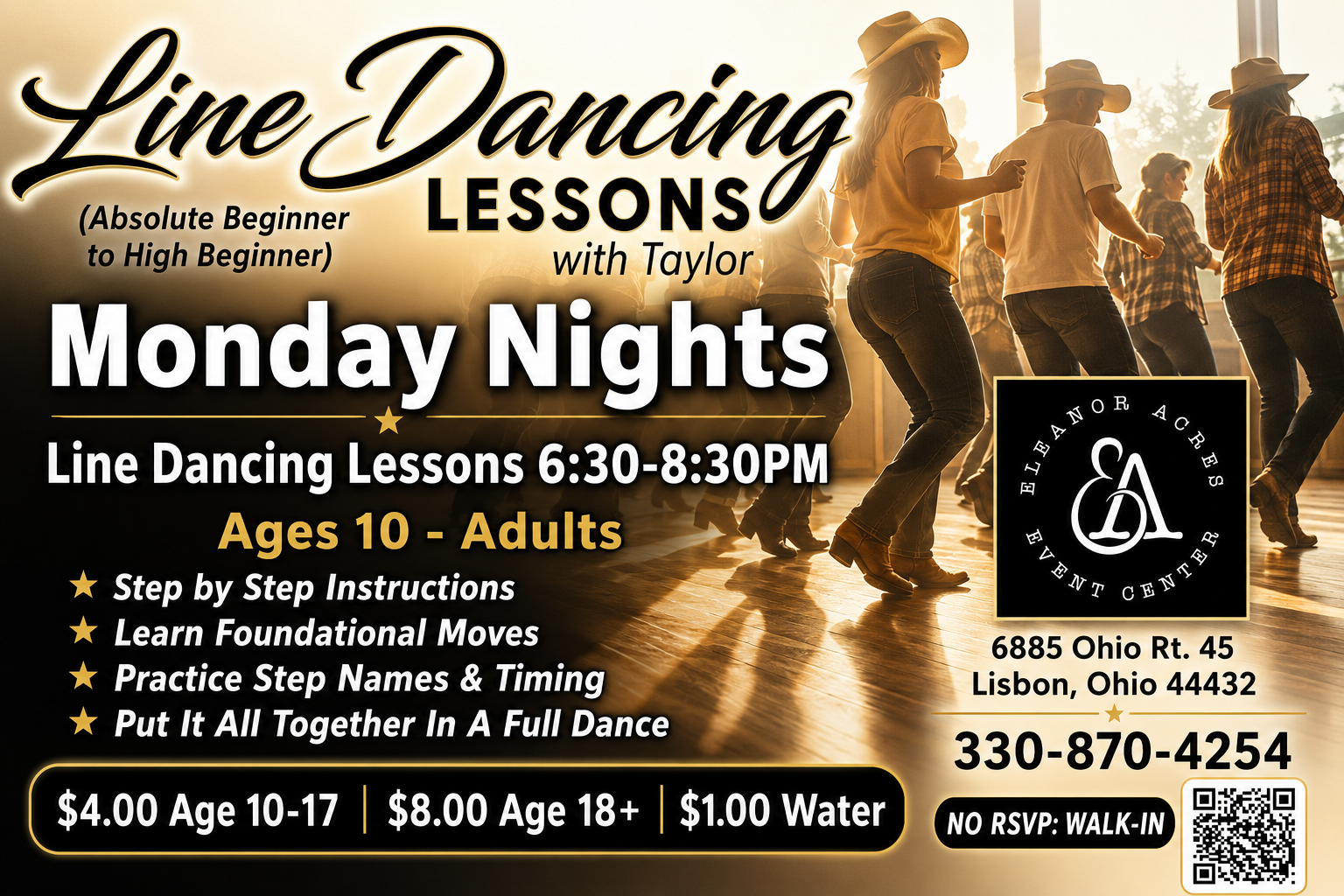 Line Dancing Lessons 