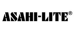 Logo of Asahi-Lite with bold black text on a white background.