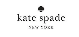 Kate Spade New York logo with a black spade symbol above the text