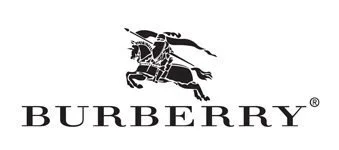 Burberry logo featuring a knight on horseback carrying a flag