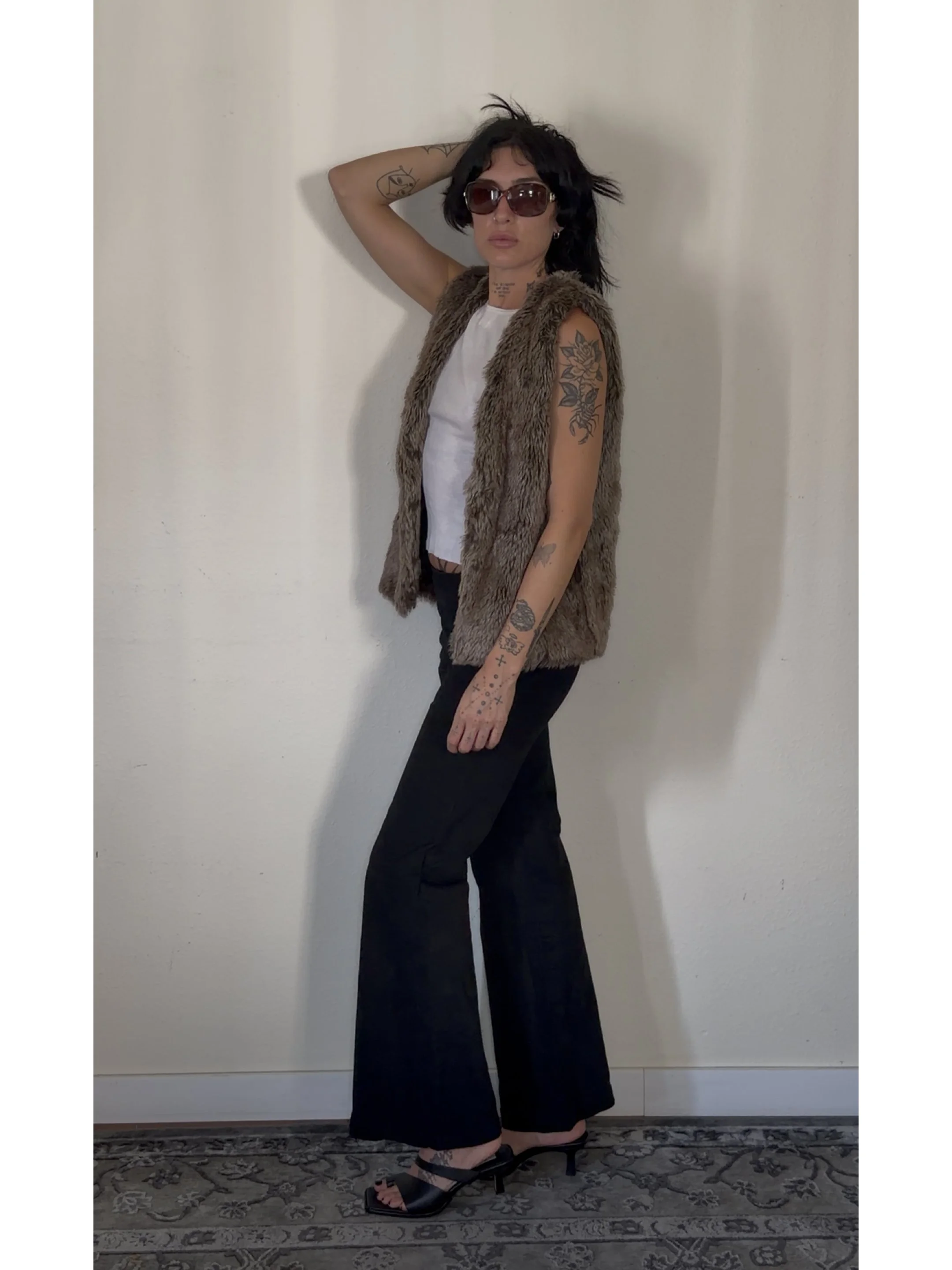 THE RUE FAUX FUR VEST