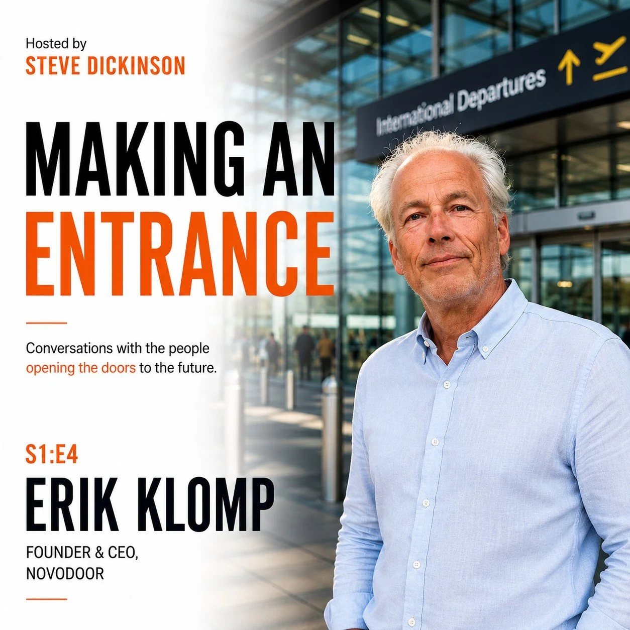 Making an Entrance podcast with Erik Klomp from Novodoor