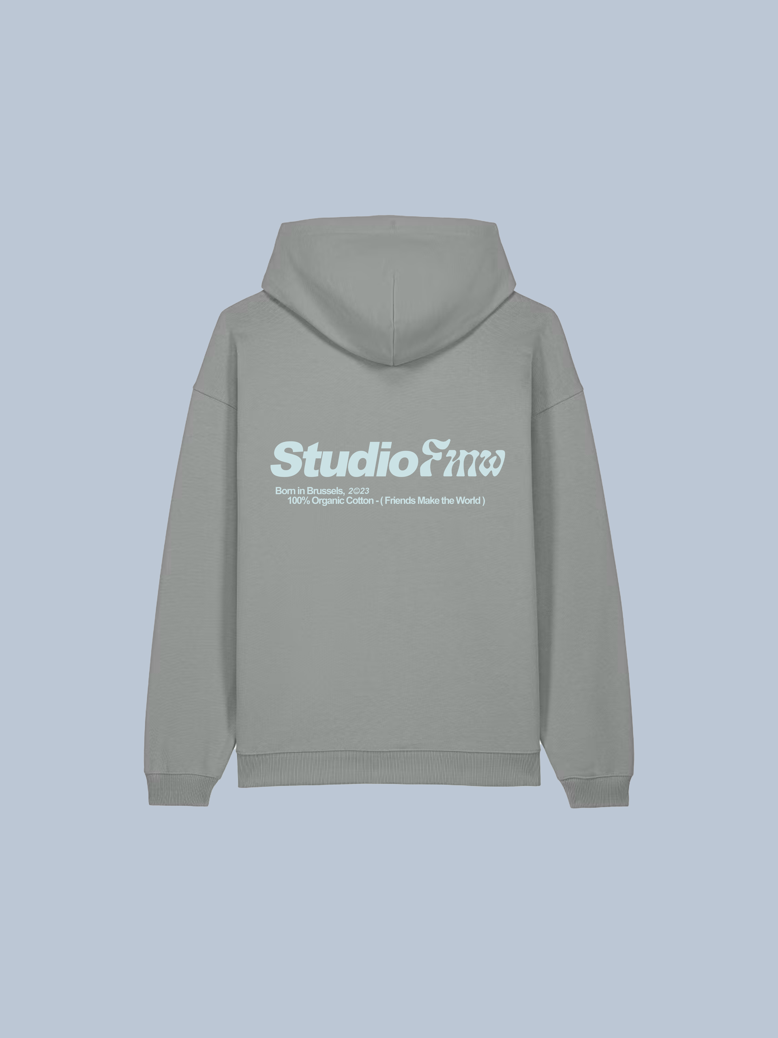 Misty Grey Hoodie
