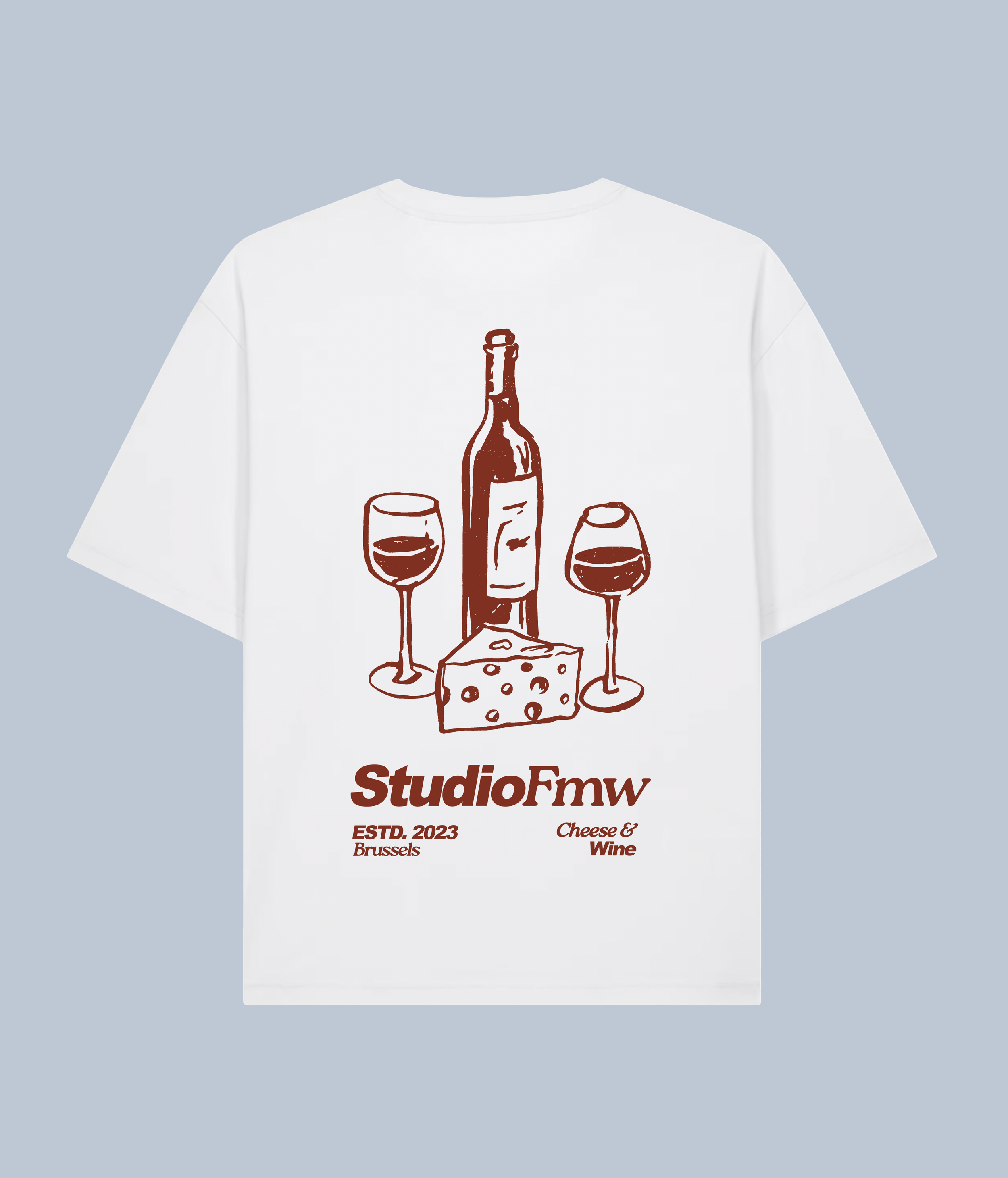 Cheese & Wine Tee