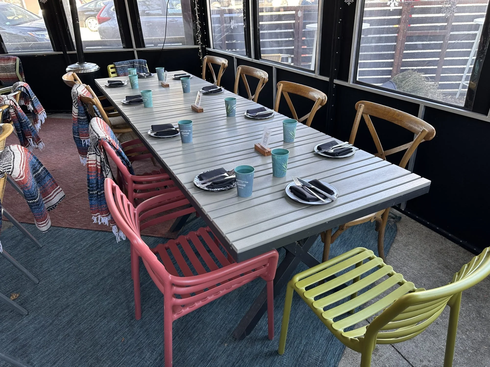 Diego long table