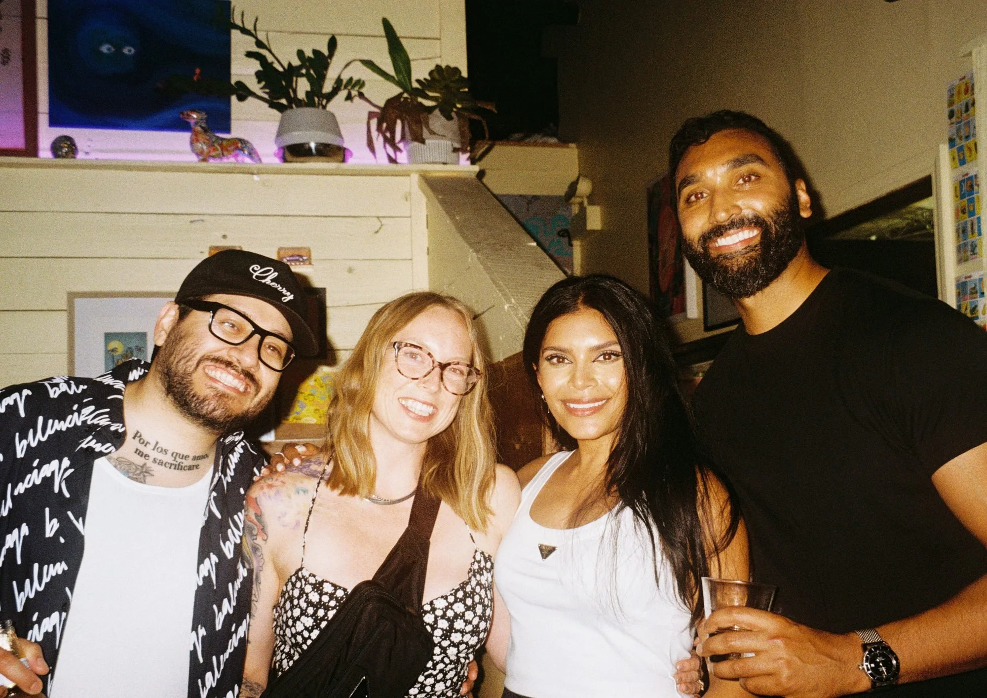 Friends at the Diego bar