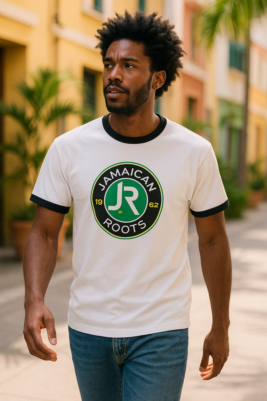 Roots Unisex Ringer Tee