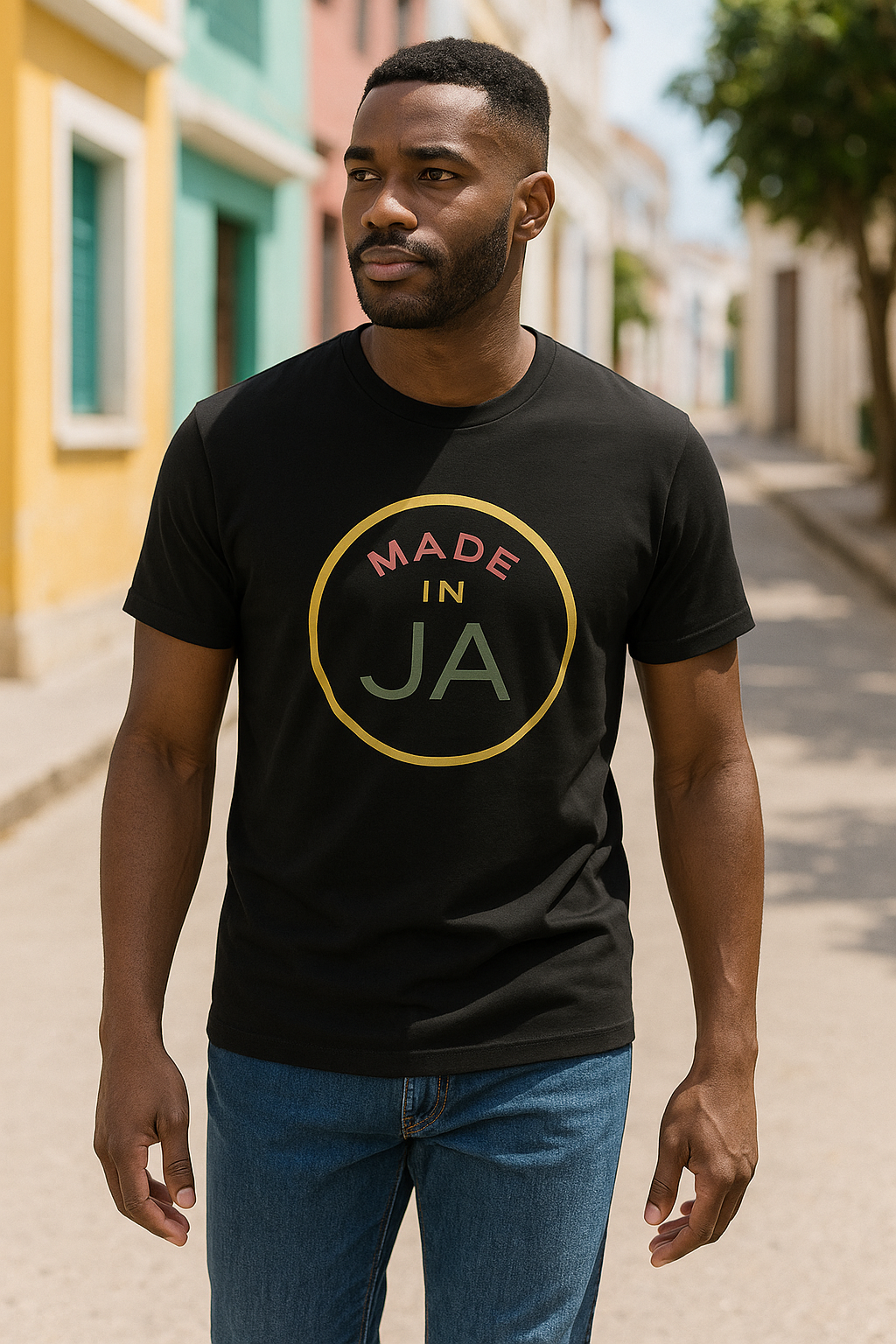 Made in JA Short Sleeve T-shirt