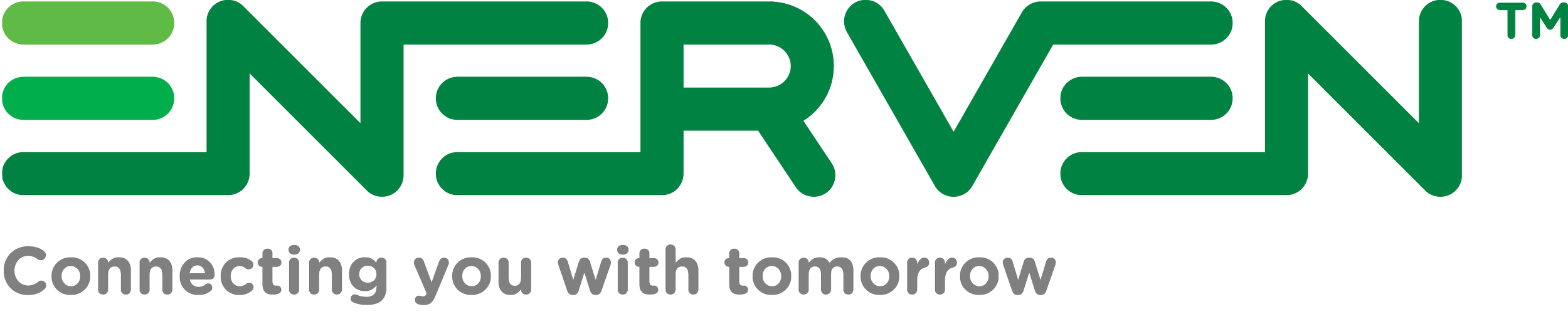 Nervon logo with the slogan 'Connecting you with tomorrow' beneath it.