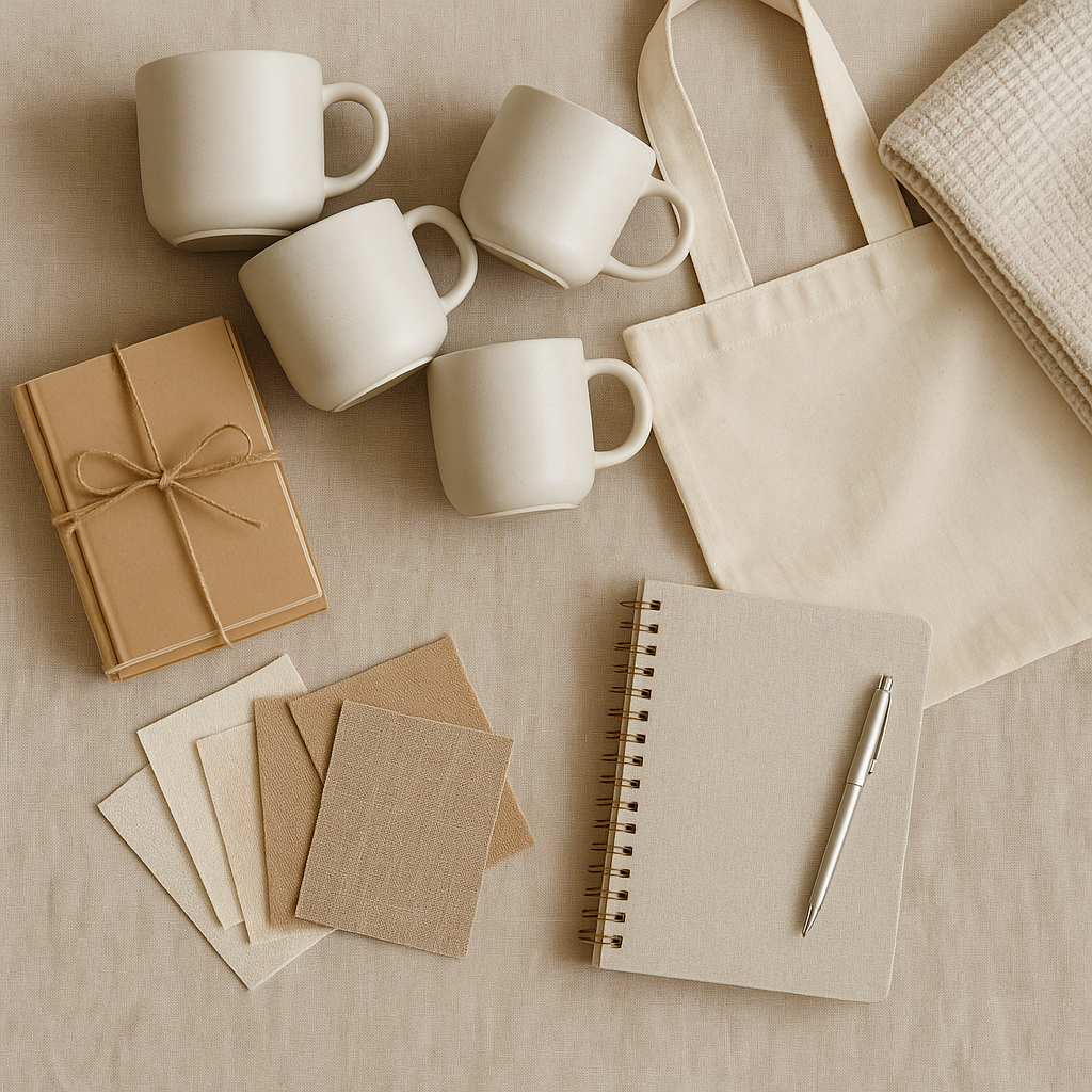 Custom apparel and gift sets by Sorelle Fiore & Co.