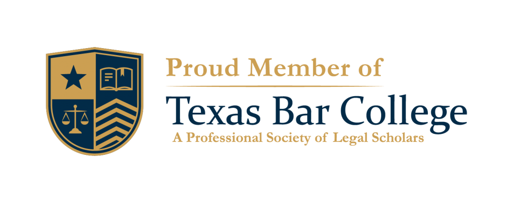 The official logo indicating that Holly Taylor is a member of the Texas Bar College.