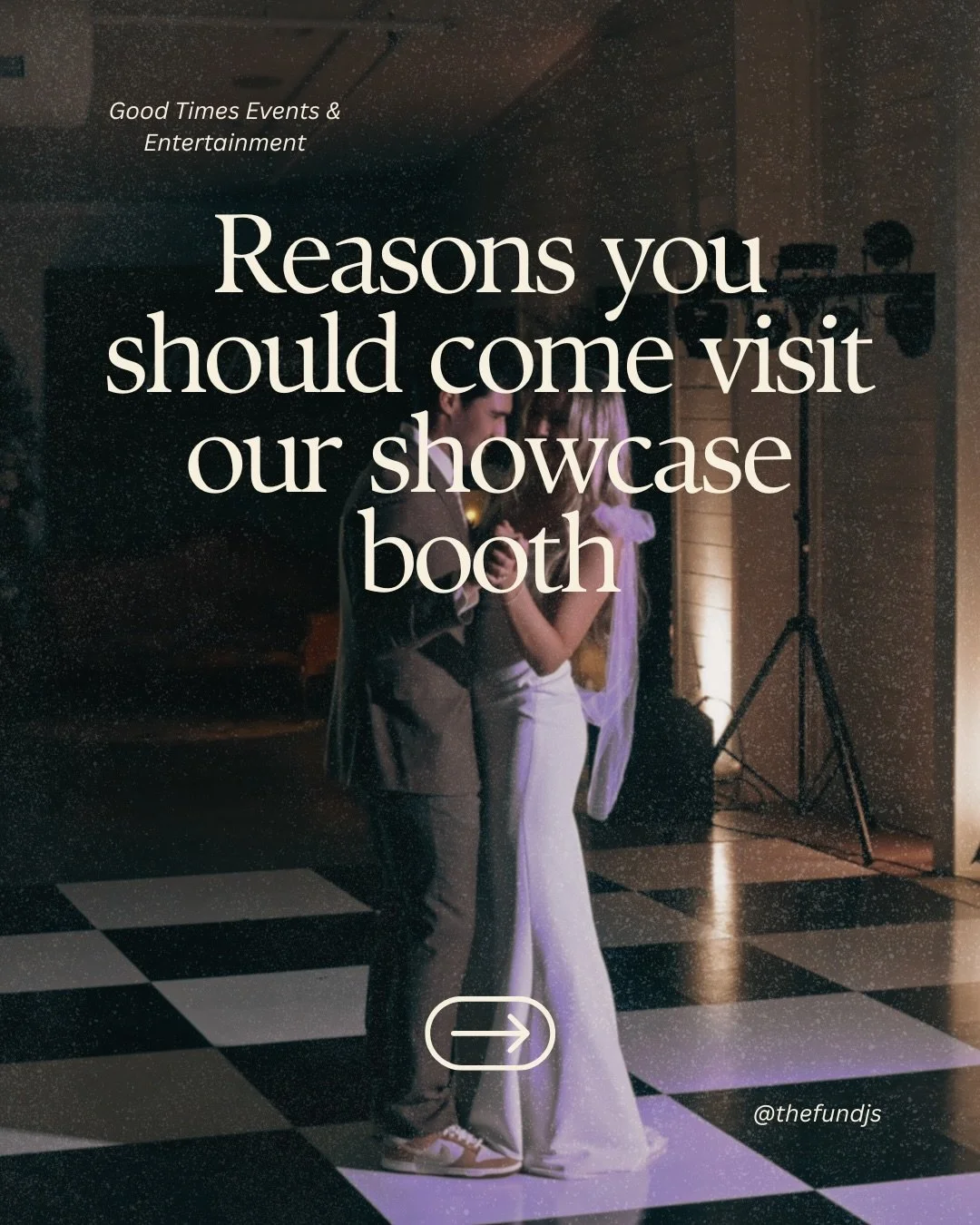 We would love to meet YOU at the @siouxempireweddings Showcase this Sunday!
We'll have our equipment &amp; photo booth on display, our favorite sets on bumpin', and DJ Logan &amp; DJ Isaiah available to answer your questions!
&bull; February 22nd
&bu