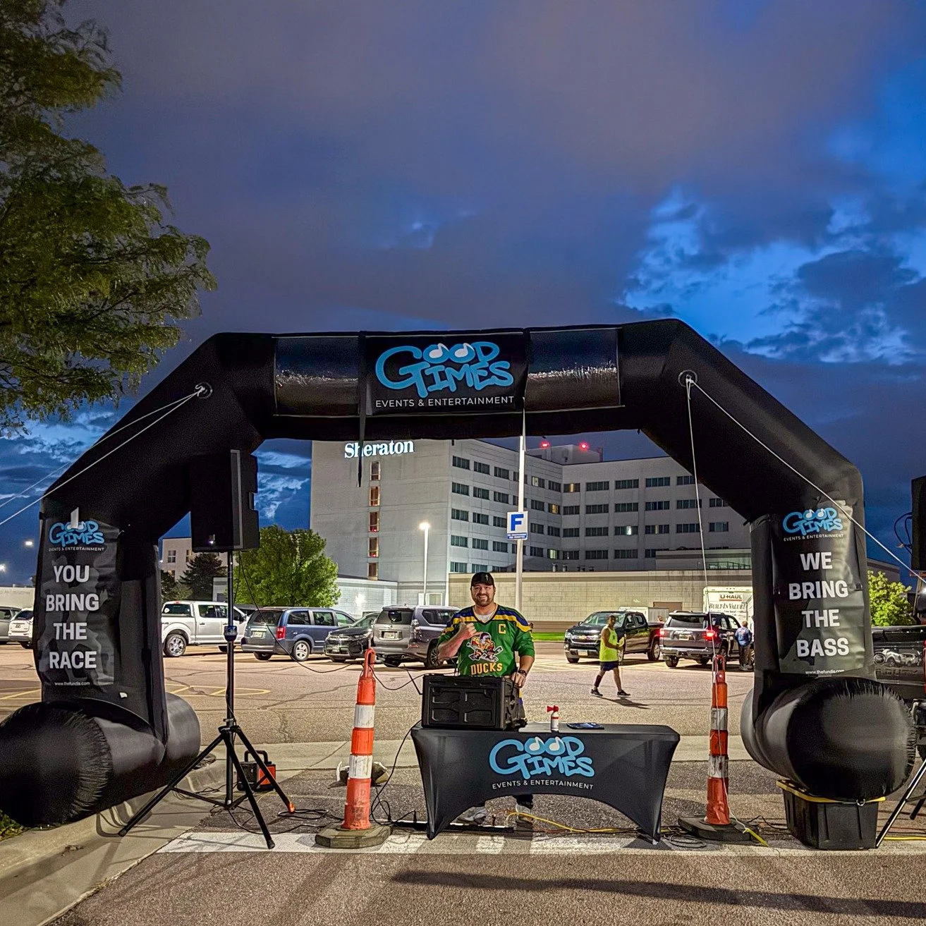We were so honored to provide the beats for the @sfmarathon The weather was perfect, the runners were there to compete, and as always, it was most definitely a Good Time. 😎 We're already thinking of creative ways to bring the heat next year... Good 