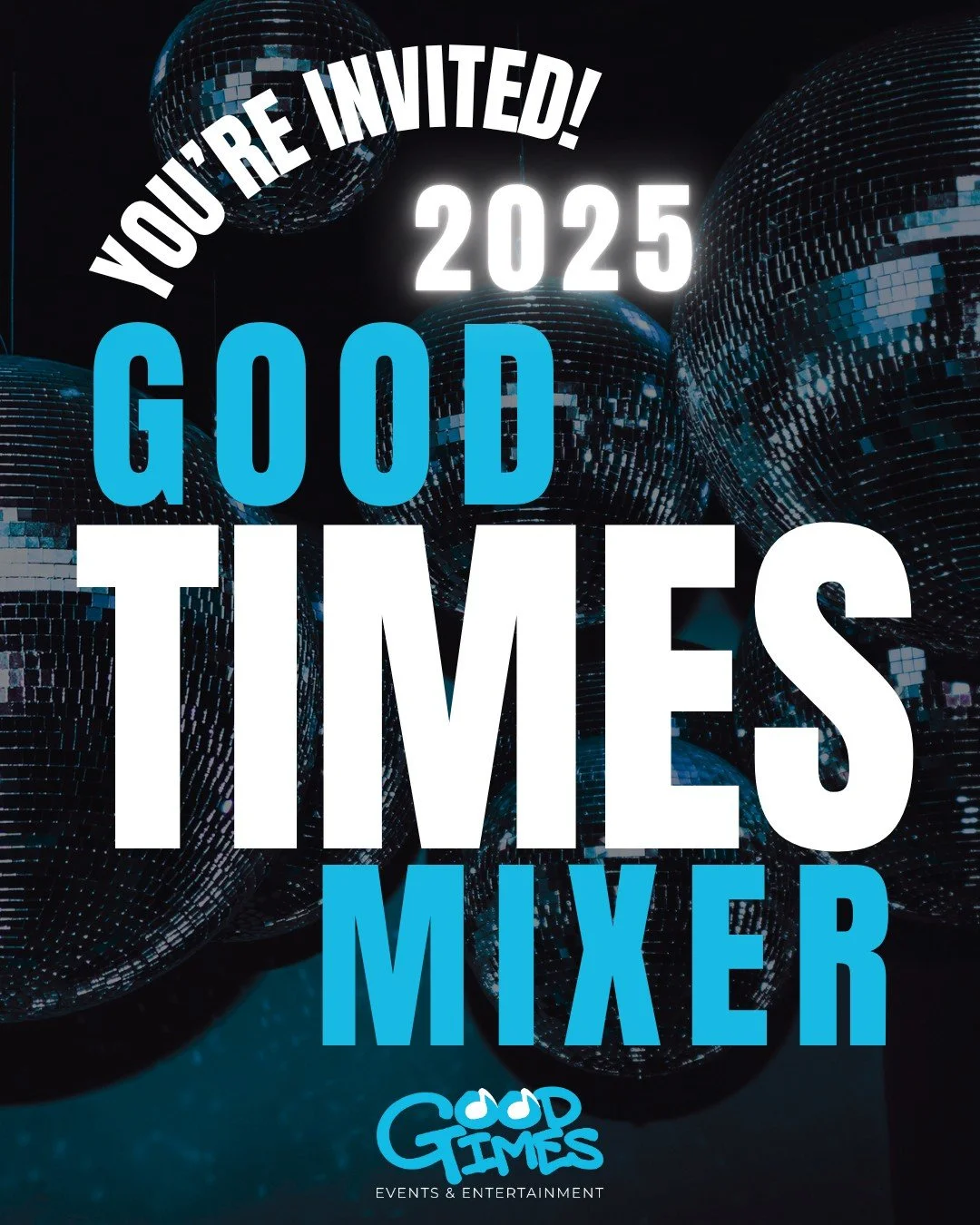 🪩 YOU'RE INVITED 🪩

Join us for the 2025 Good Times Mixer! We're hosting a FREE exclusive night for our Bucket Hat Squad Members, their guests, and engaged couples exploring the very best in wedding entertainment.

📍 @luckys_drinkfunplay  Downtown