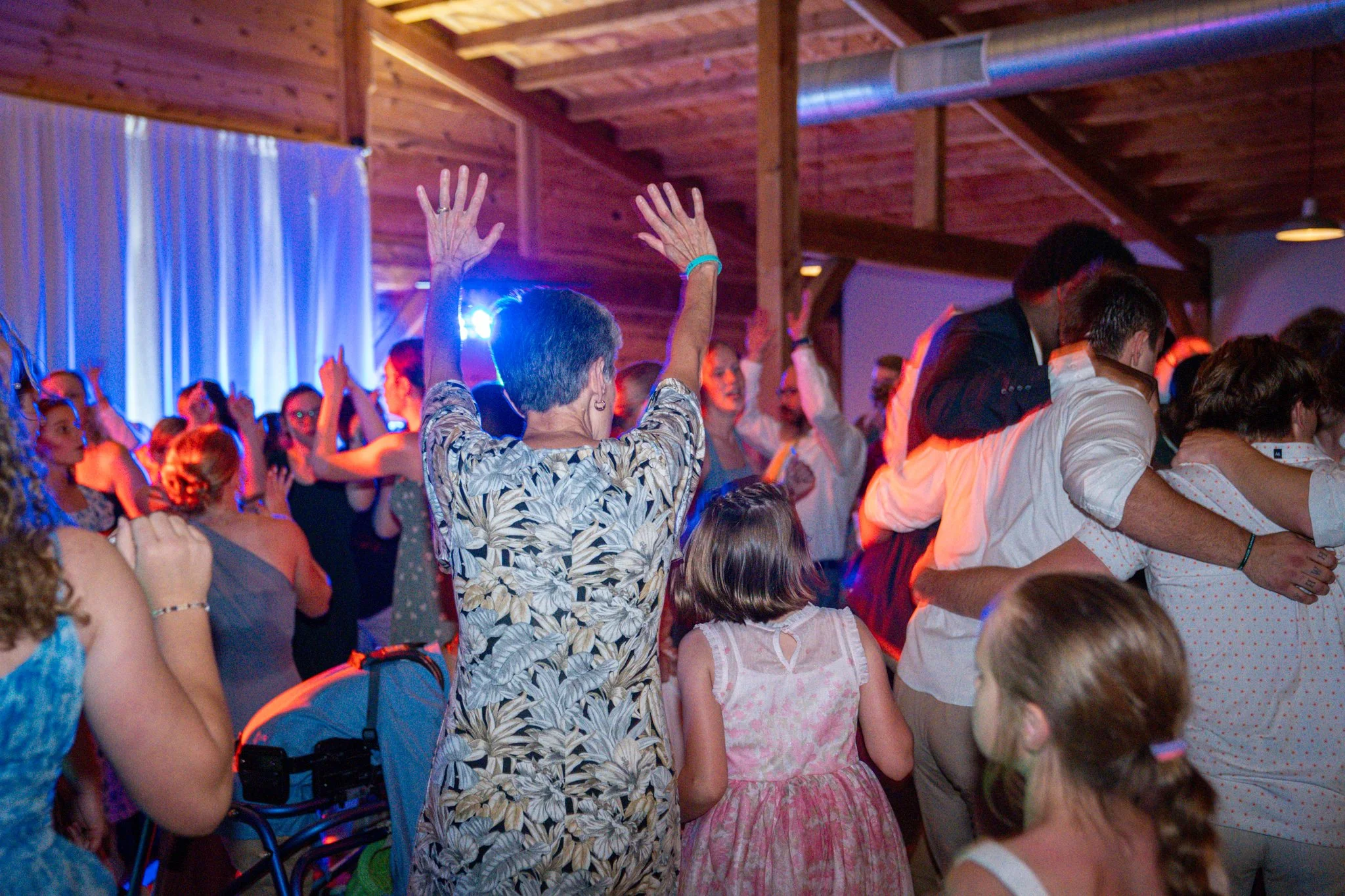 Wedding DJ Setup at THe Meadow Barn: Behind the Scenes of a Full Reception Transformation