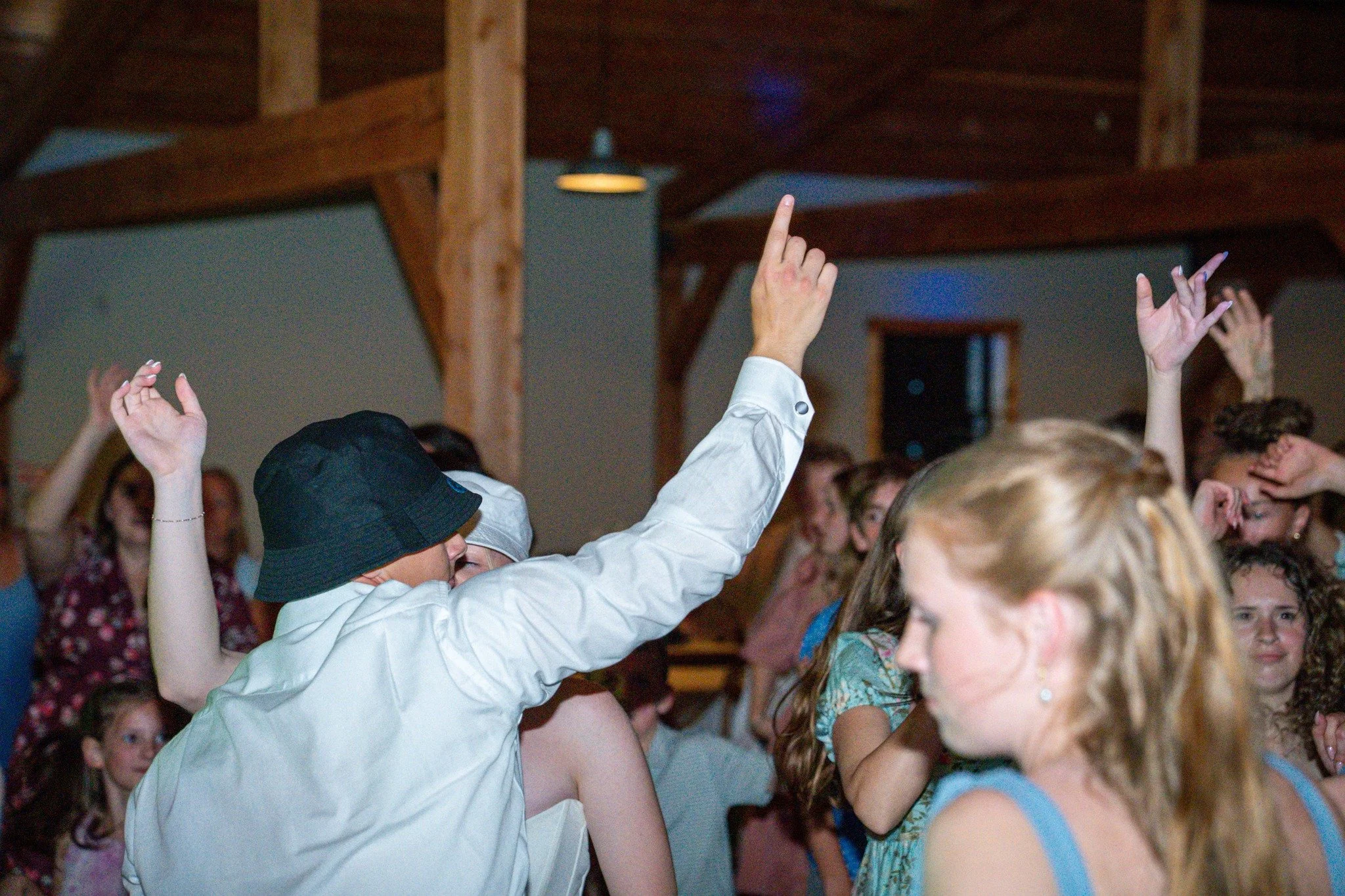 We may not own conga lines&hellip; but our Bucket Hat Squad definitely perfected them. 🔥

There&rsquo;s a reason couples across Minnesota &amp; South Dakota know us the "Bucket Hat DJs." From unforgettable dance floors to nonstop crowd ene