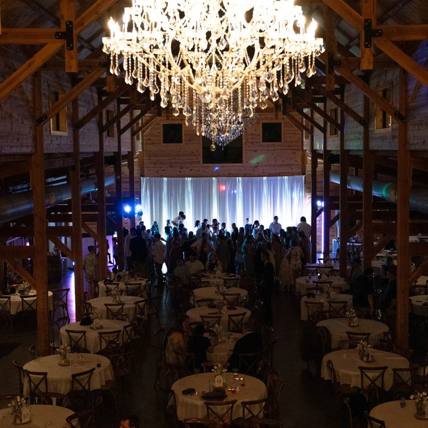 The difference between a &ldquo;nice venue&rdquo; and a wedding that feels completely YOU? ✨ Lighting.

Wedding uplighting transforms your reception space, highlights your wedding colors, and creates the luxury wedding atmosphere your guests will nev