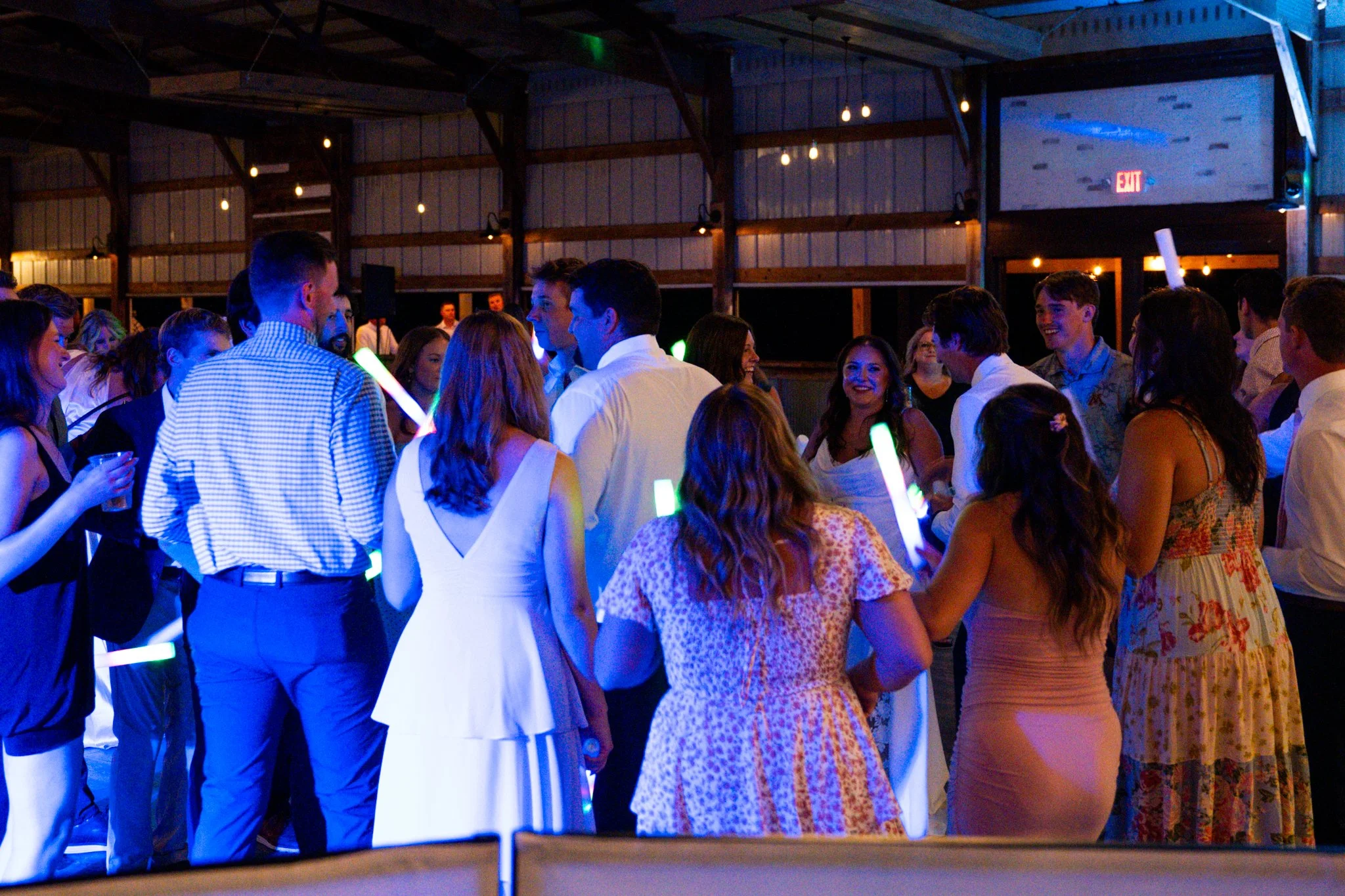 Wedding DJ Setup at The Schroeder Farm: Behind the Scenes of a Minnesota Country Wedding