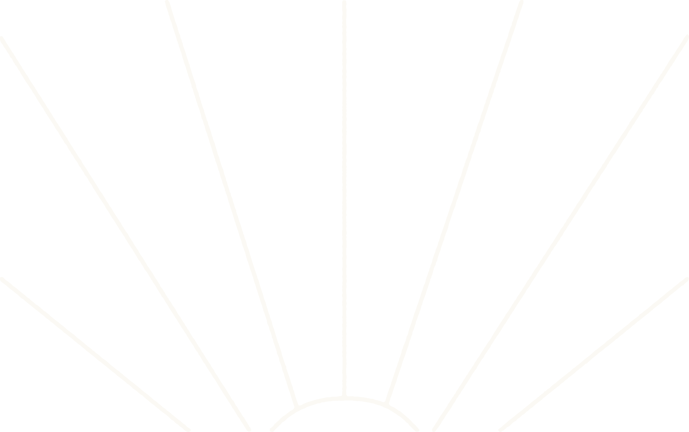 Black background with white geometric lines forming a sunburst pattern.