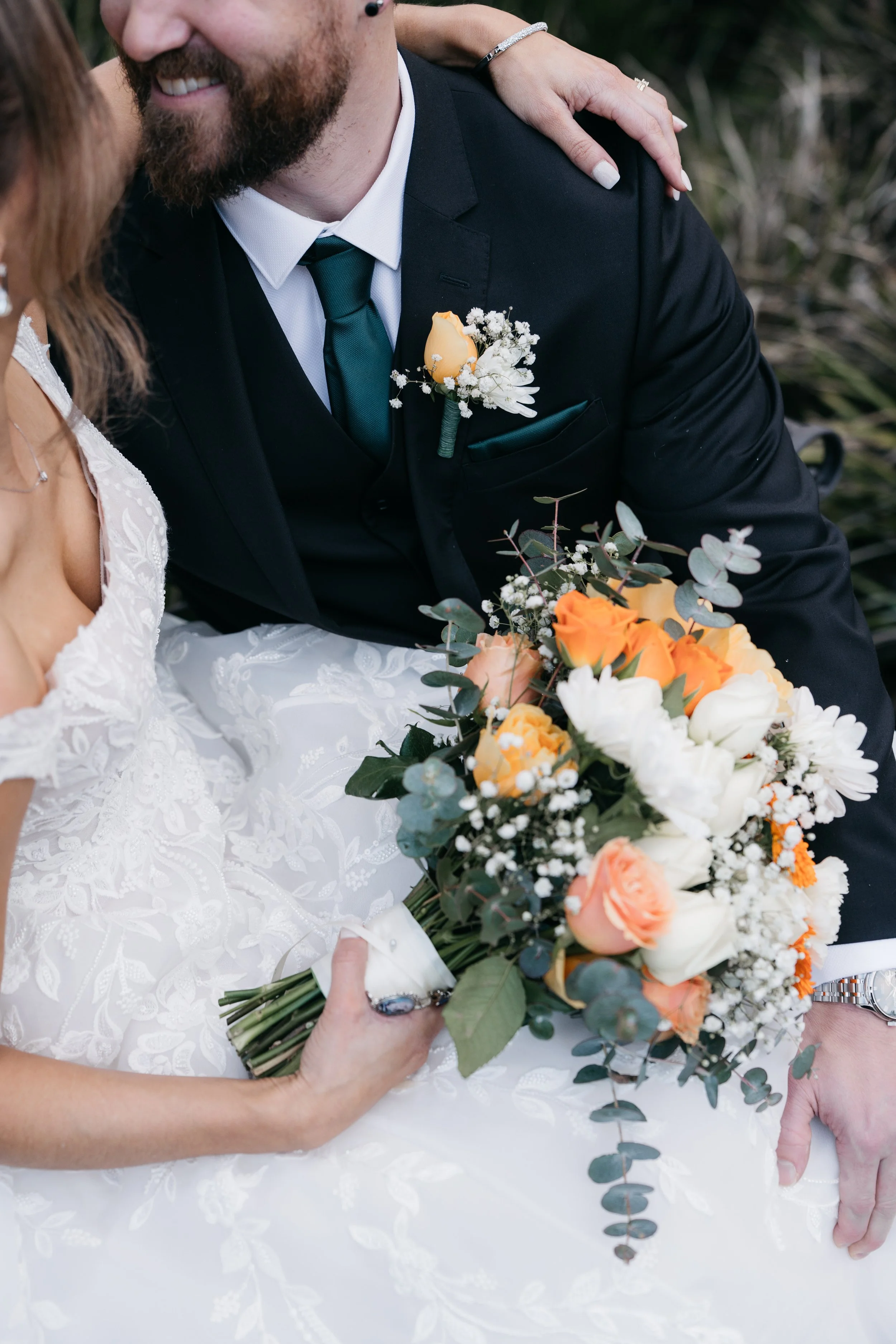 Steve & Jo at Potters Receptions