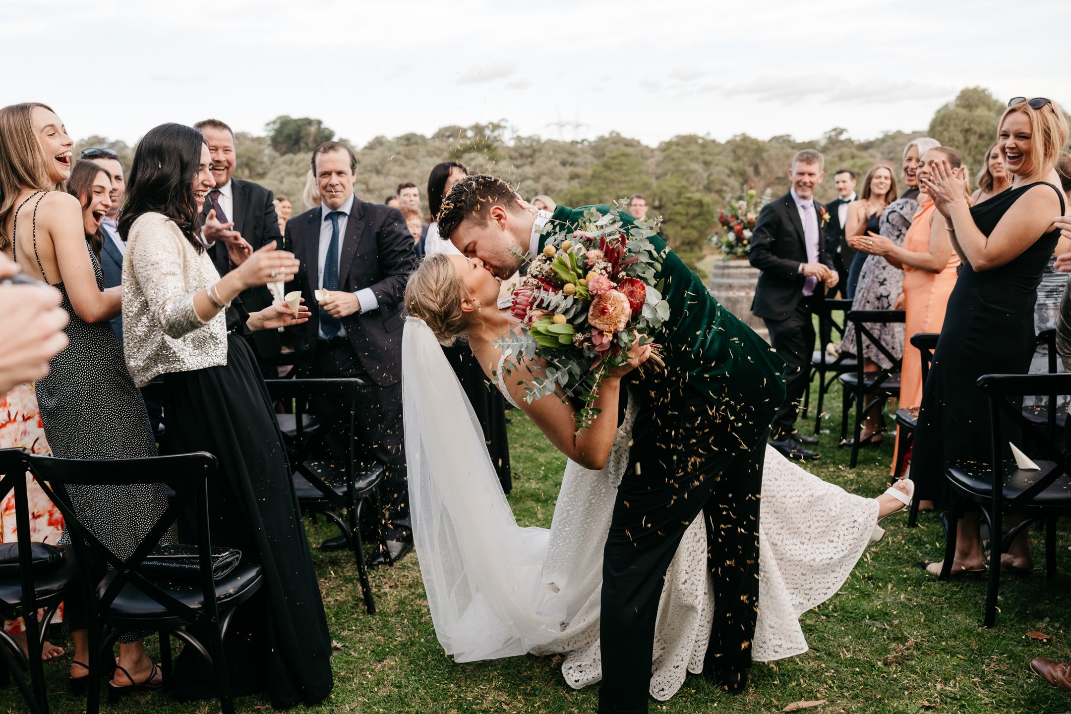 Tom & Emily at The Farm Yarra Valley