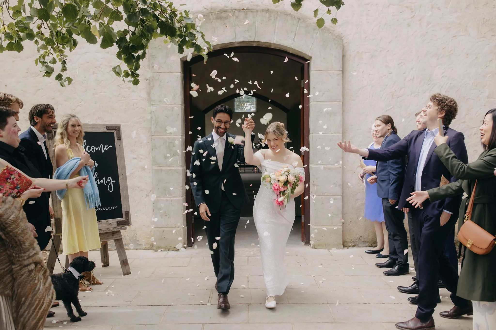 Gioele & Rachel at Stones of the Yarra Valley
