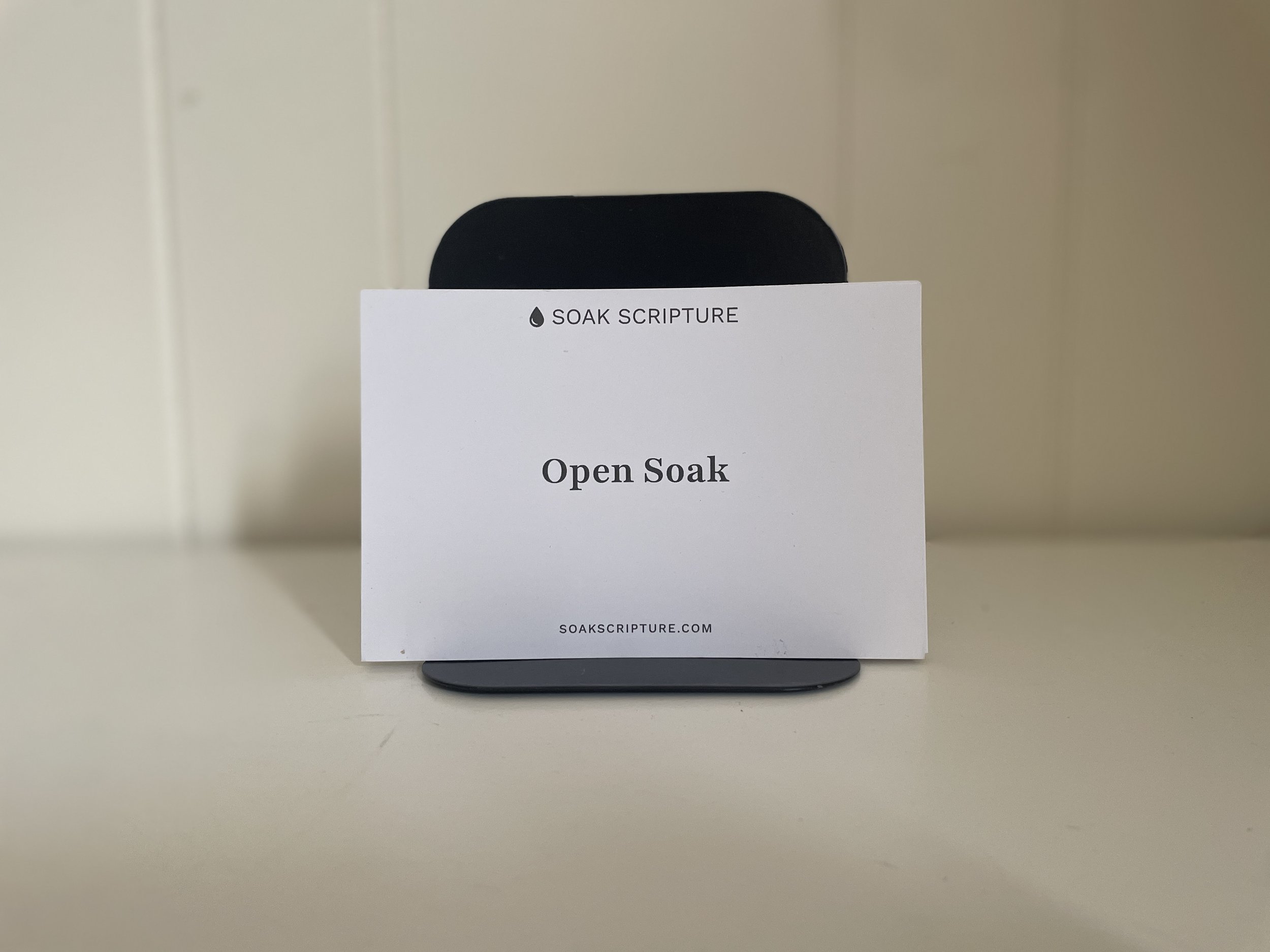 Open Soak